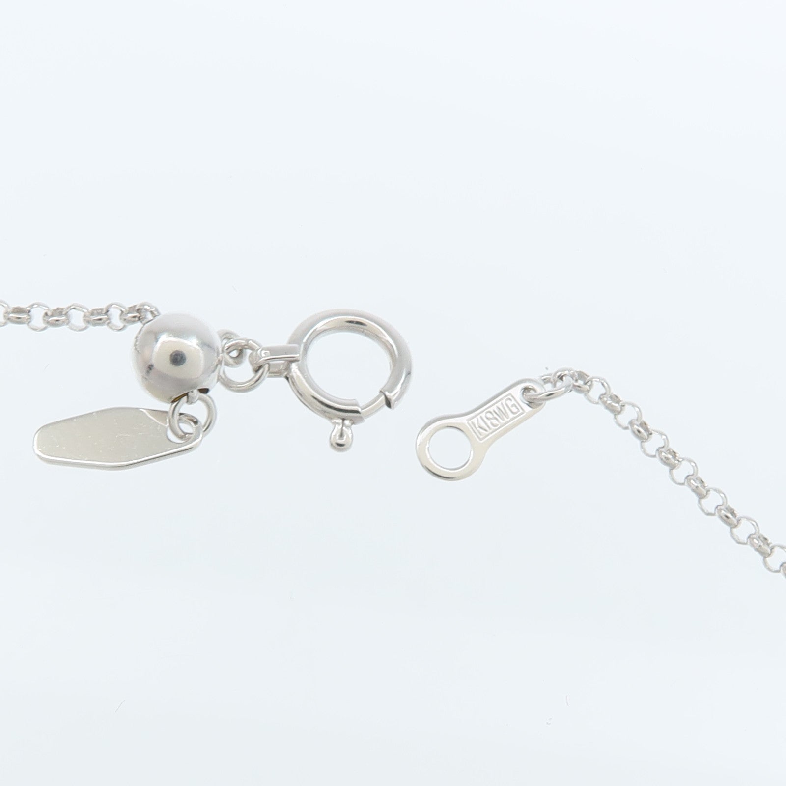 JEWELRY 18K白金Diamond Necklace鑽石項鍊