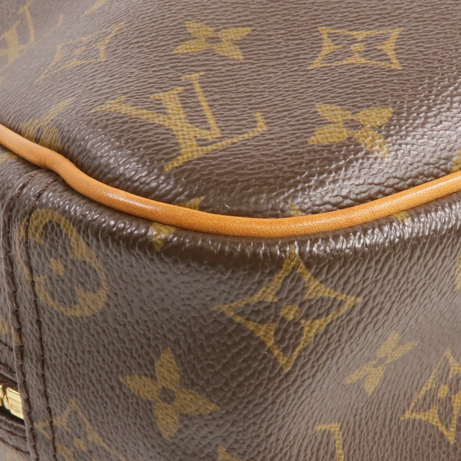 LOUIS VUITTON Monogram Trouville金扣手挽袋