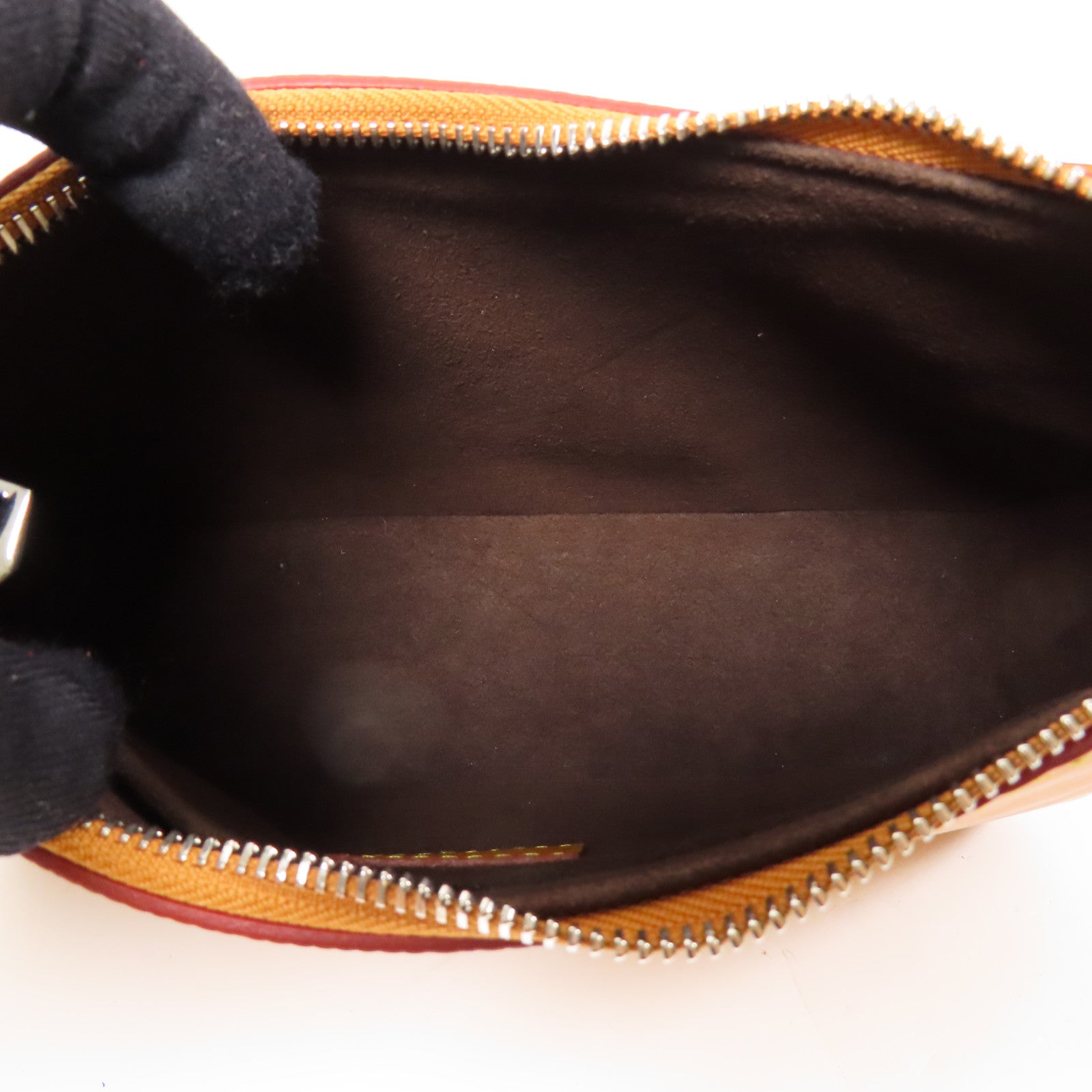 LOUIS VUITTON Epi Marelle銀扣手挽肩背兩用袋