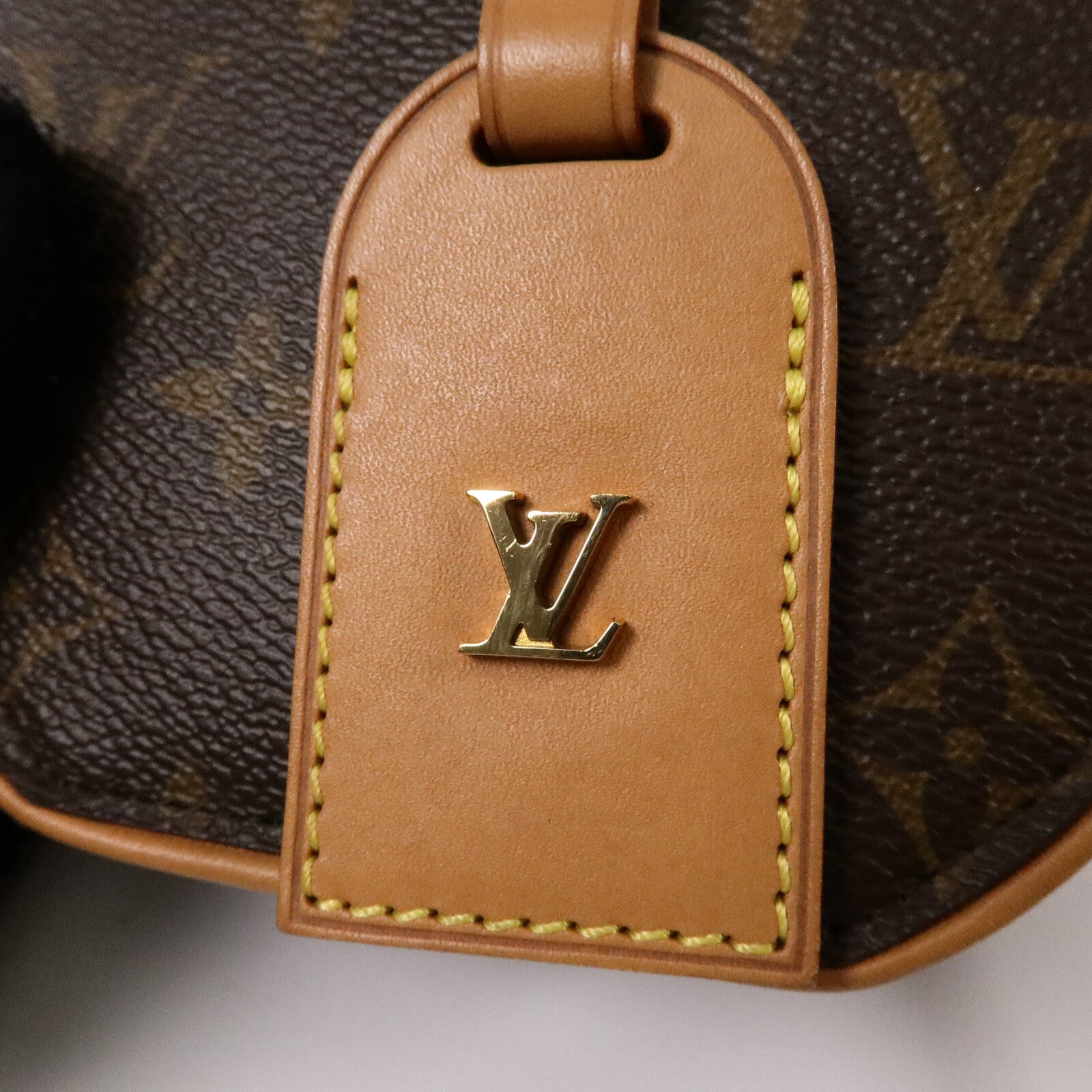 LOUIS VUITTON Monogram Mini Boite Chapeau金扣手挽肩背兩用袋