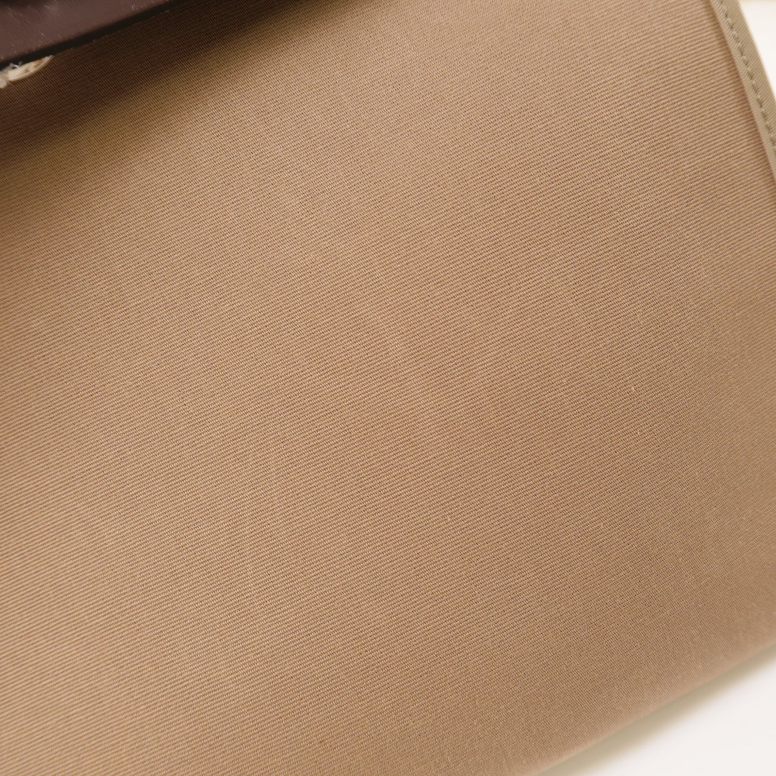 HERMES 帆布Herbag PM銀扣手挽肩背兩用袋