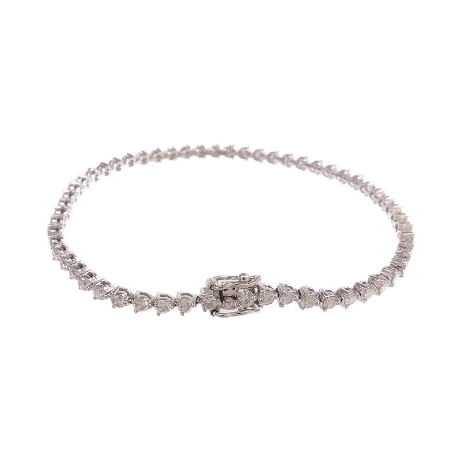 JEWELRY 【激減優惠】18K白金Diamond Bracelet鑽石手鏈
