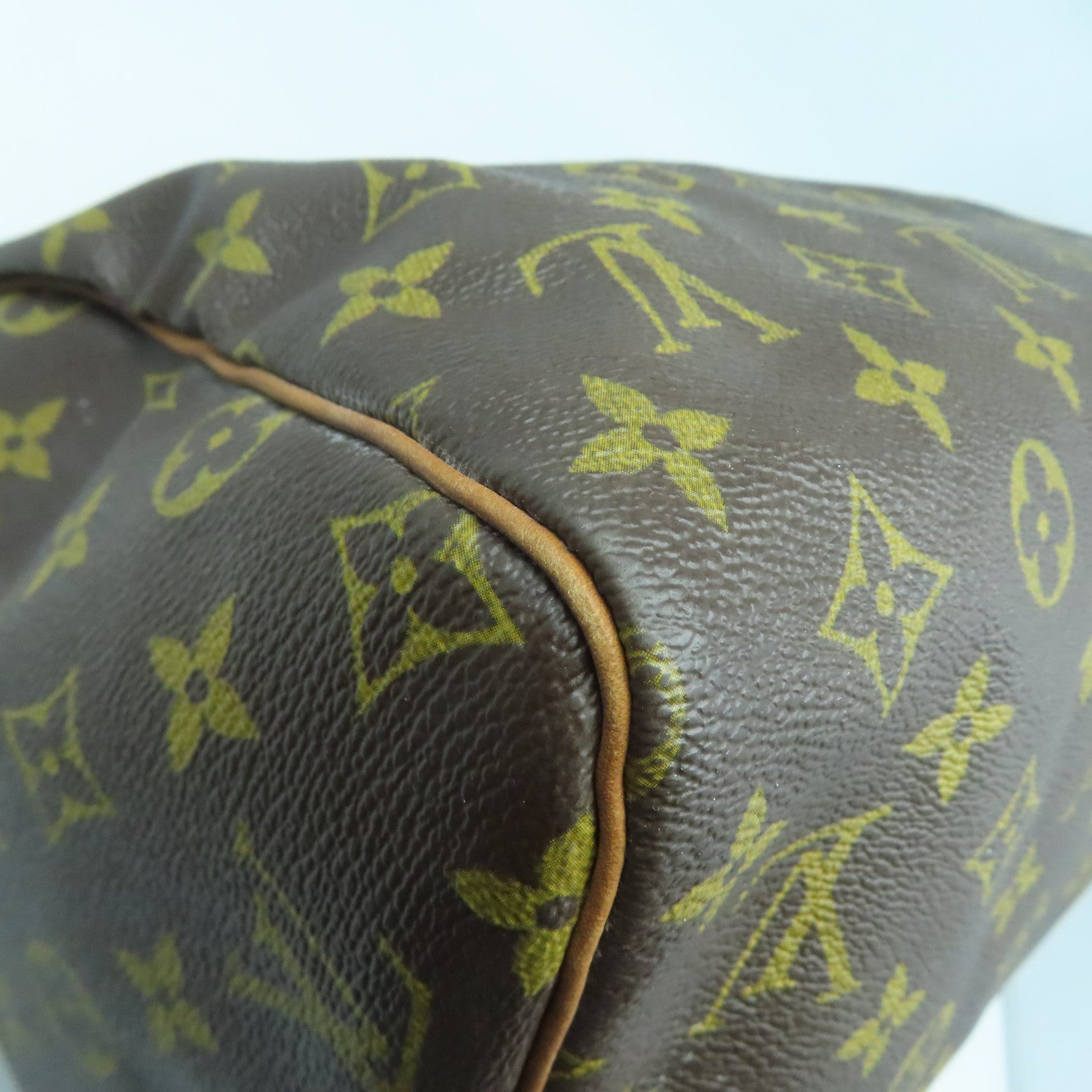 LOUIS VUITTON 【激減優惠】Monogram Speedy 30金扣手挽袋啡色