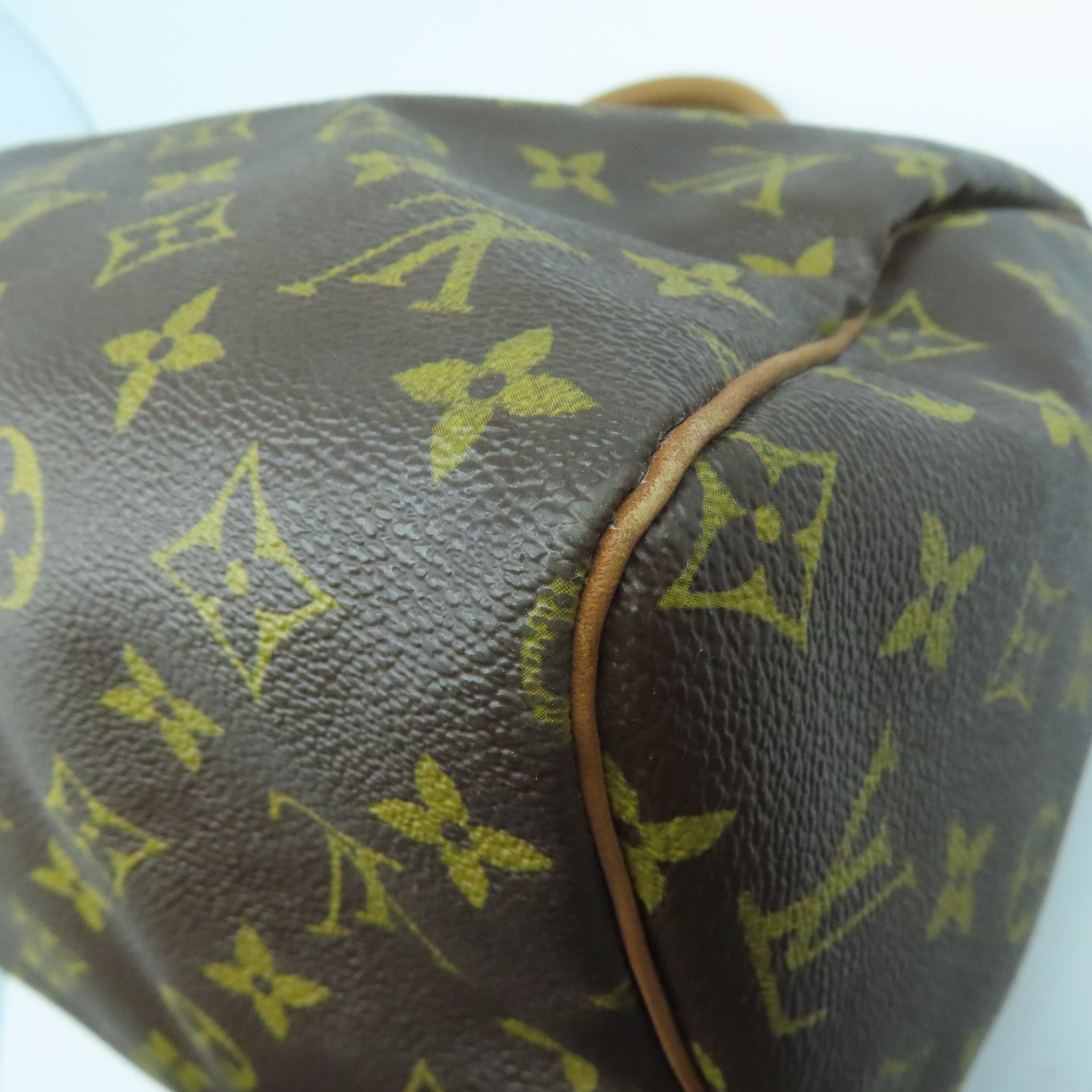 LOUIS VUITTON 【激減優惠】Monogram Speedy 30金扣手挽袋啡色