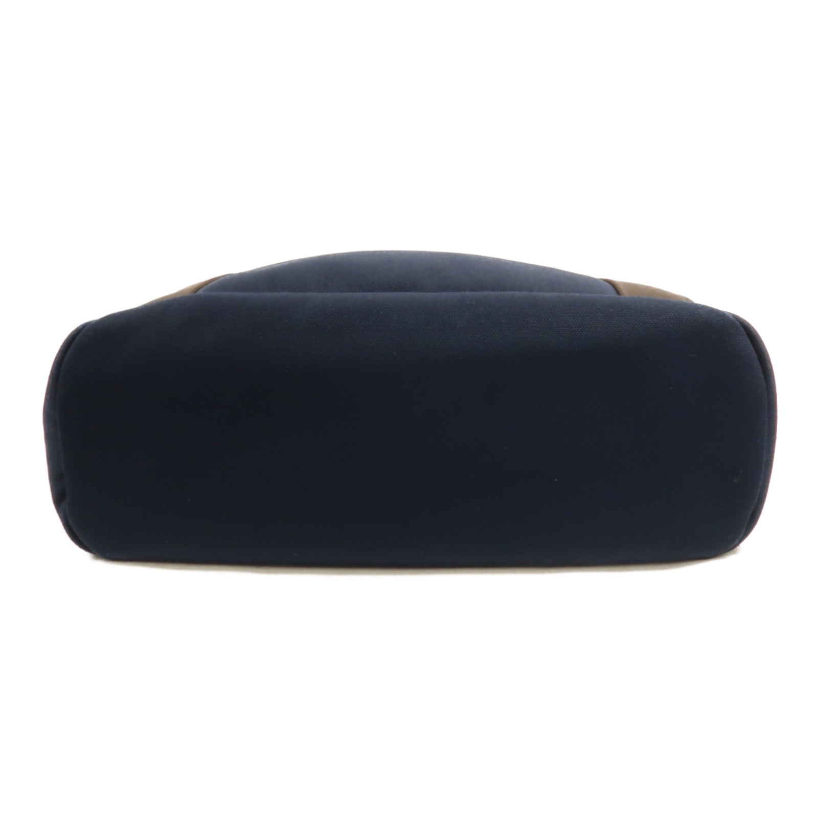 HERMES 帆布Grooming Bag手挽肩背兩用袋Blue Navy/Feu