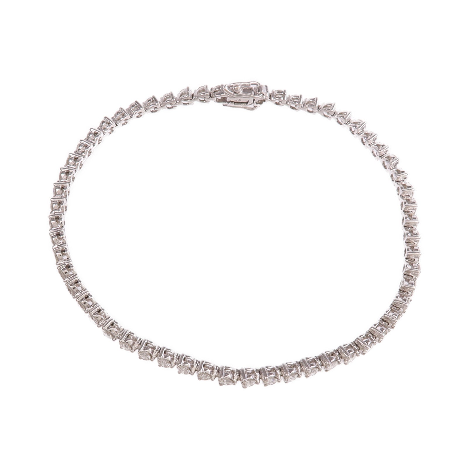 JEWELRY 【激減優惠】18K白金Diamond Bracelet鑽石手鏈