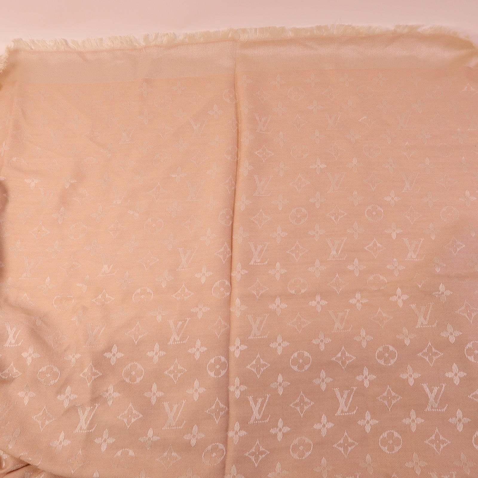LOUIS VUITTON 羊毛/絲質Scarf圍巾