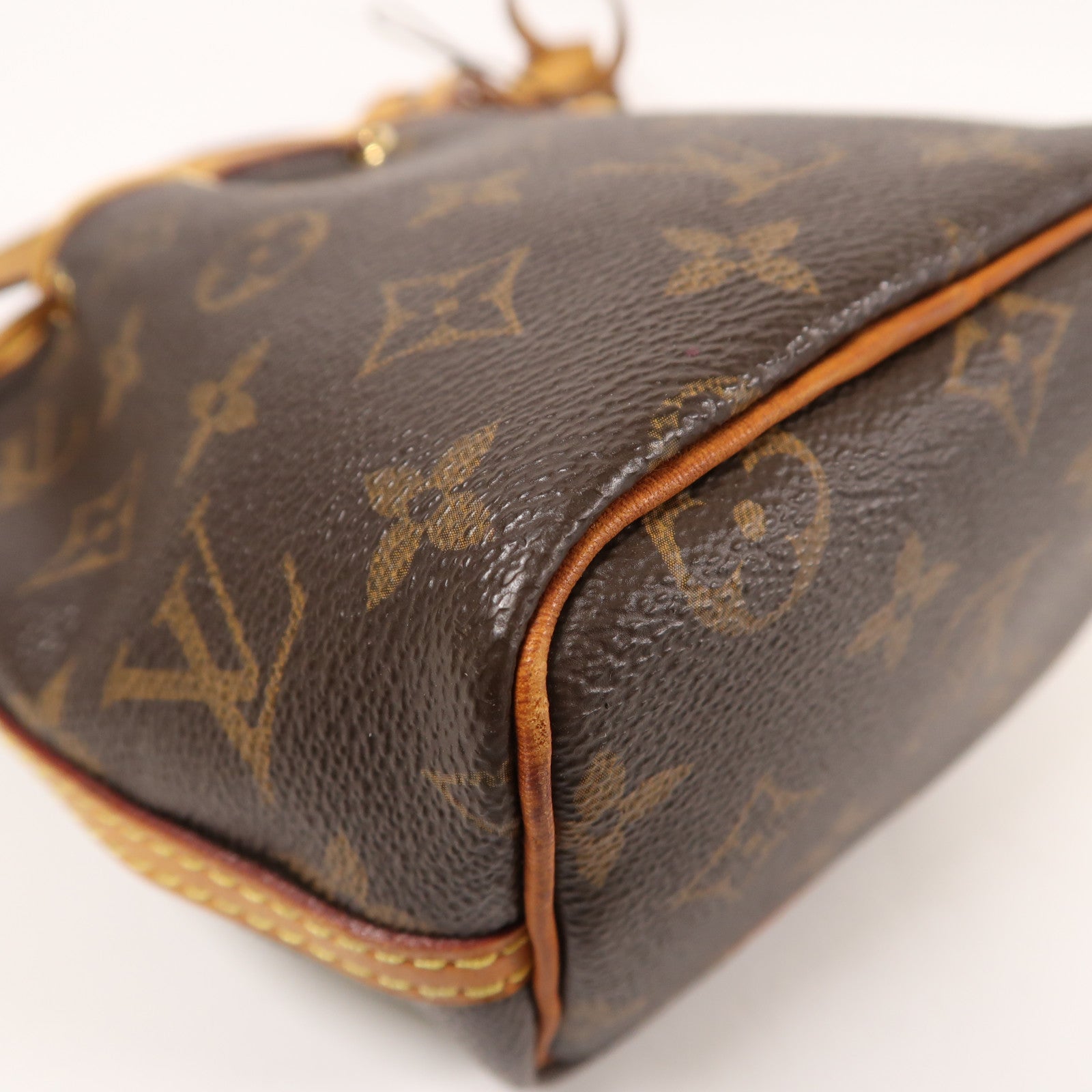 LOUIS VUITTON LV GHW Noe BB Shoulder Bag M40817 Monogram Brown