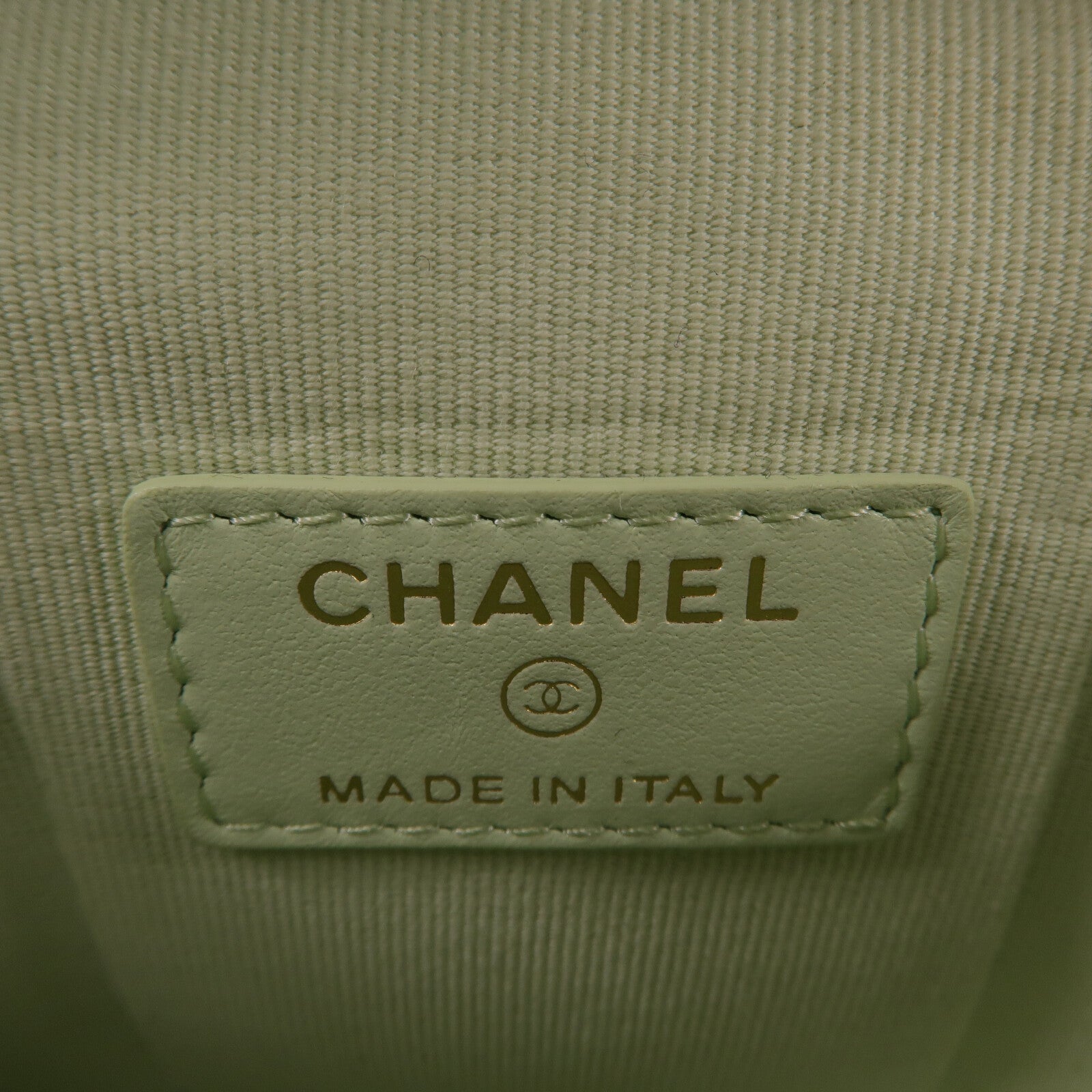 CHANEL 牛皮皮革Chain Shoulder鏈帶手挽肩背兩用袋