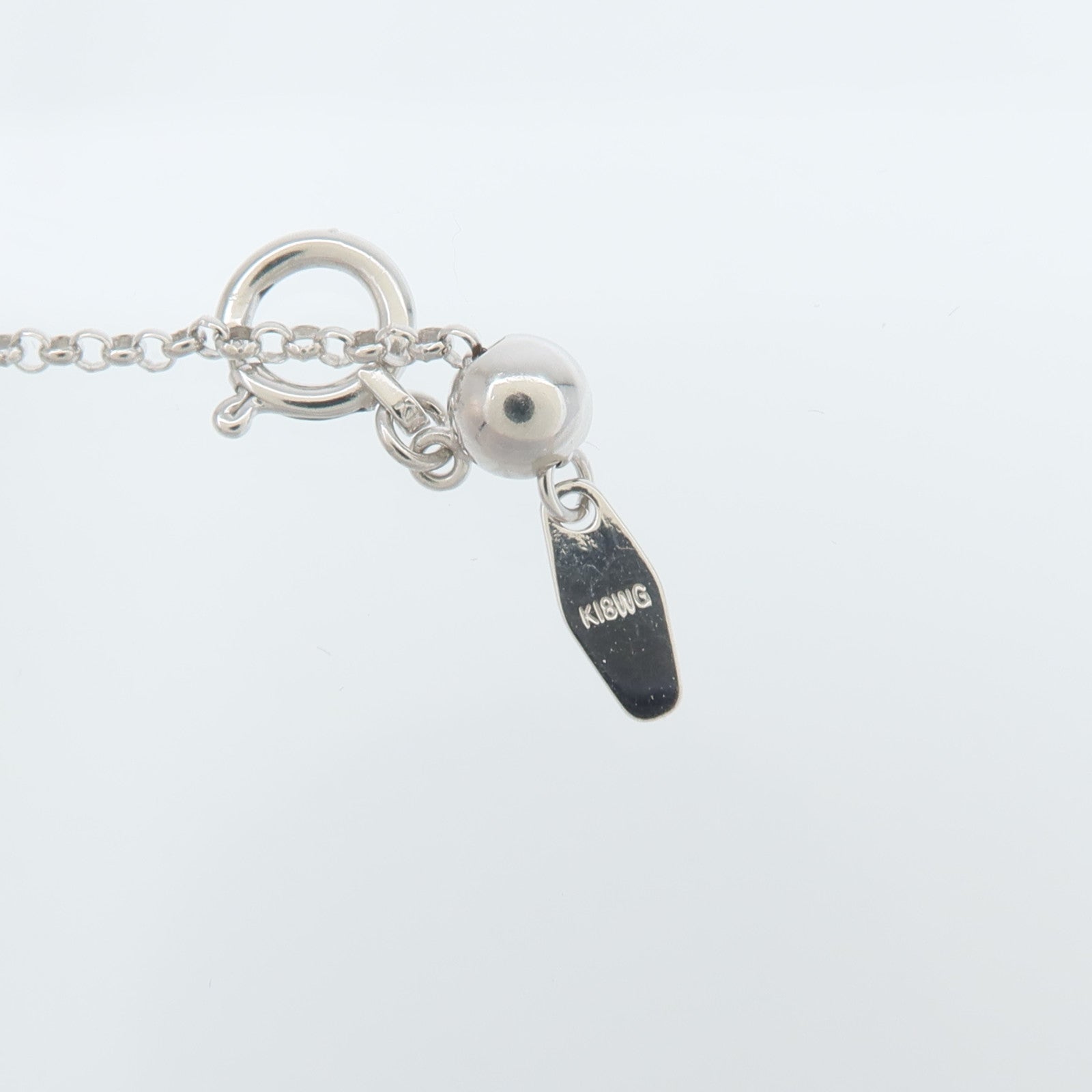 JEWELRY 18K白金Diamond Necklace鑽石項鍊
