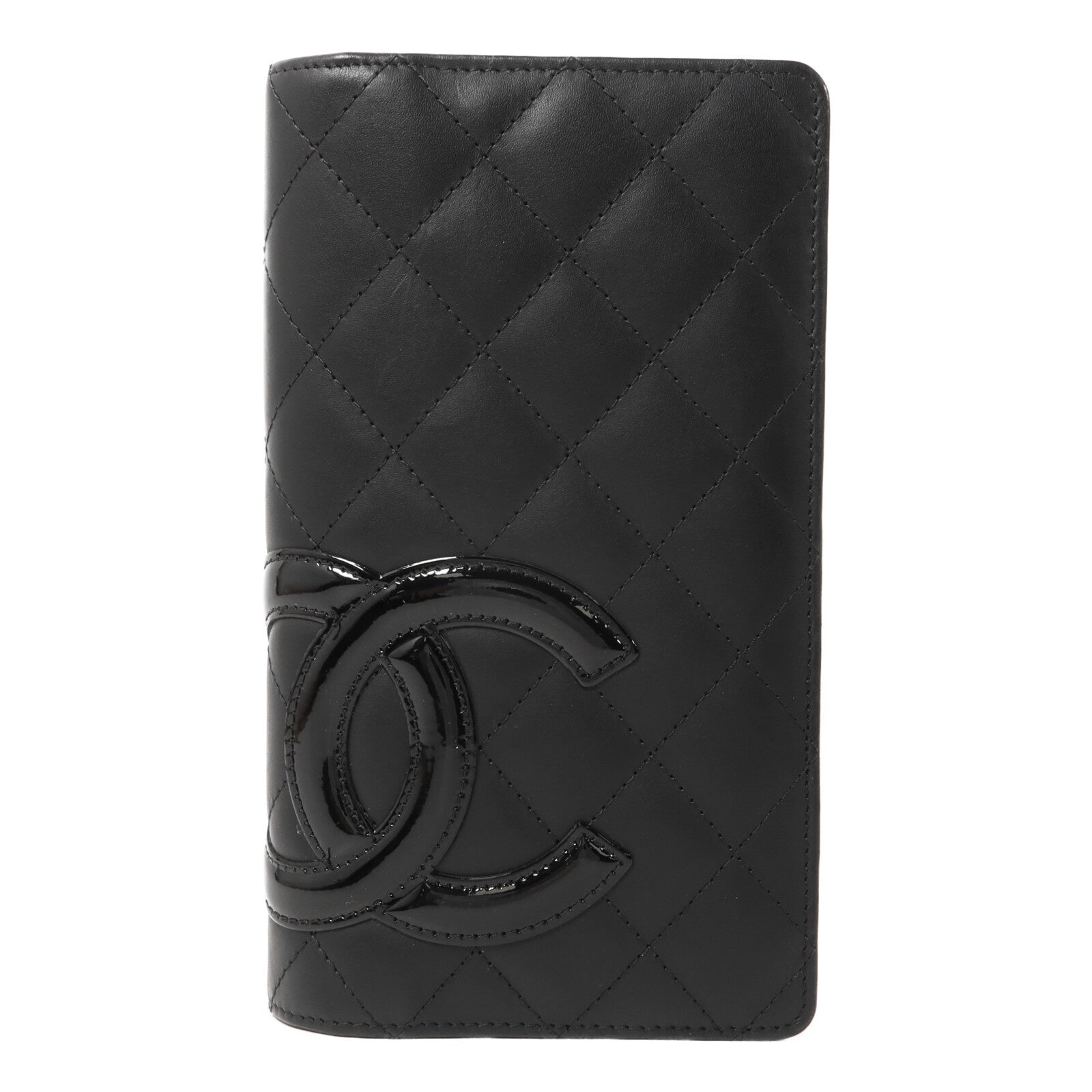CHANEL 牛皮皮革Cambon Long Wallet長錢包