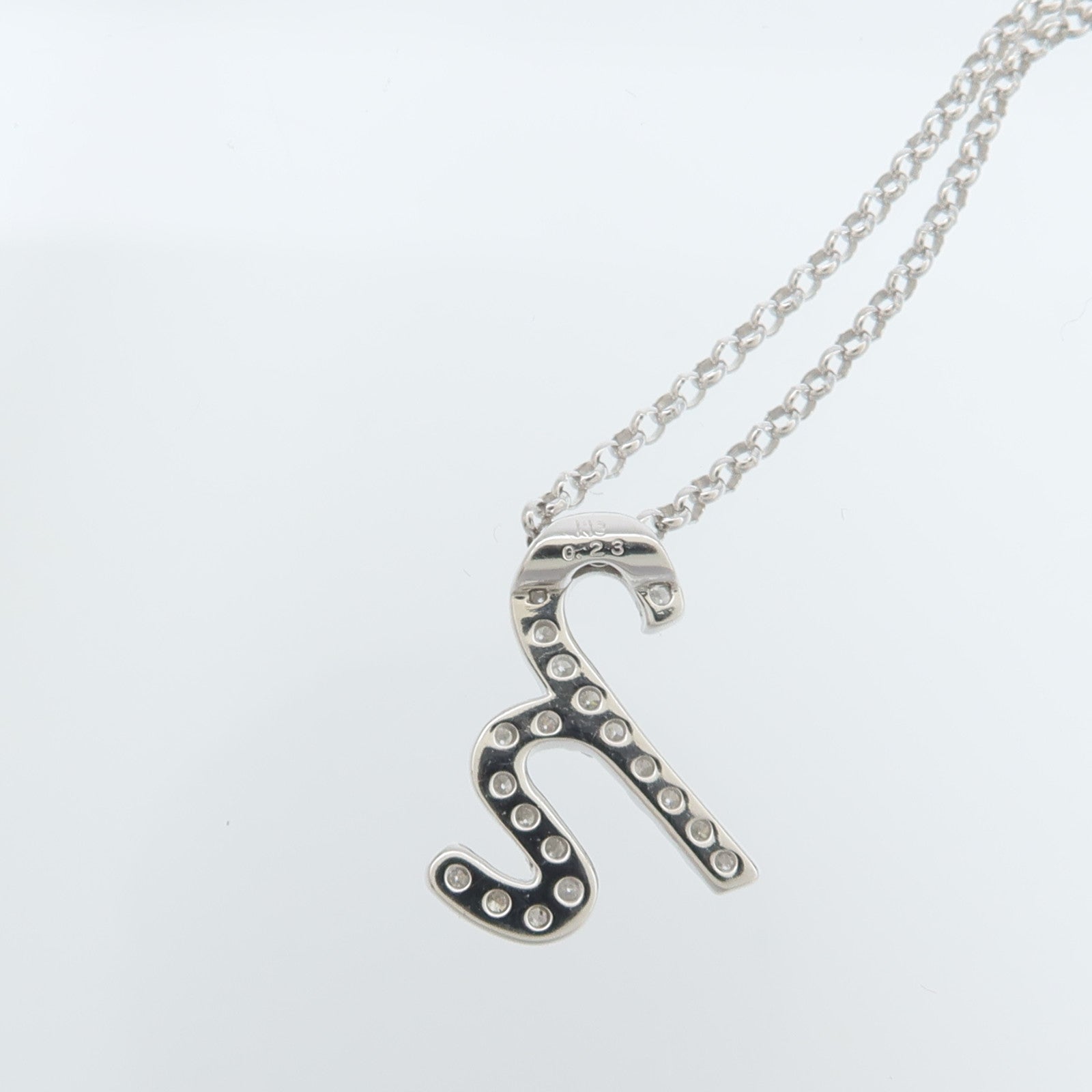 JEWELRY 18K白金Diamond Necklace鑽石項鍊
