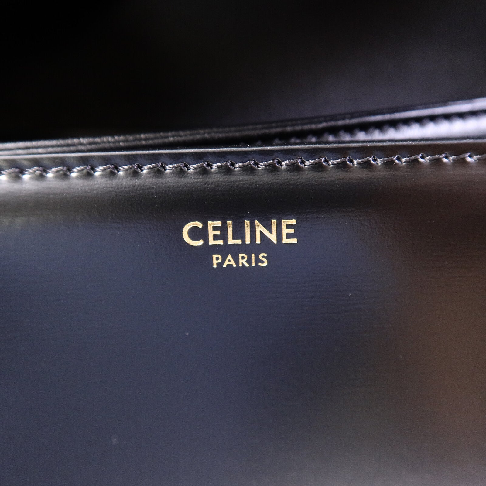 CELINE 牛皮皮革Classique Triomphe肩背袋