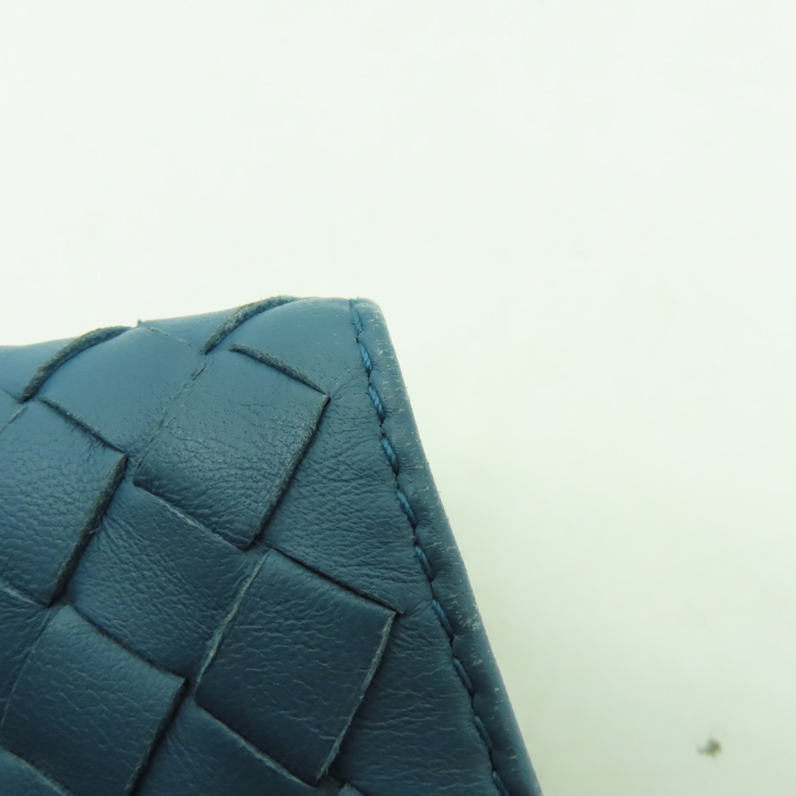 BOTTEGA VENETA 【清倉大減價】羊皮皮革Shoulder Bag鏈帶肩背袋藍色
