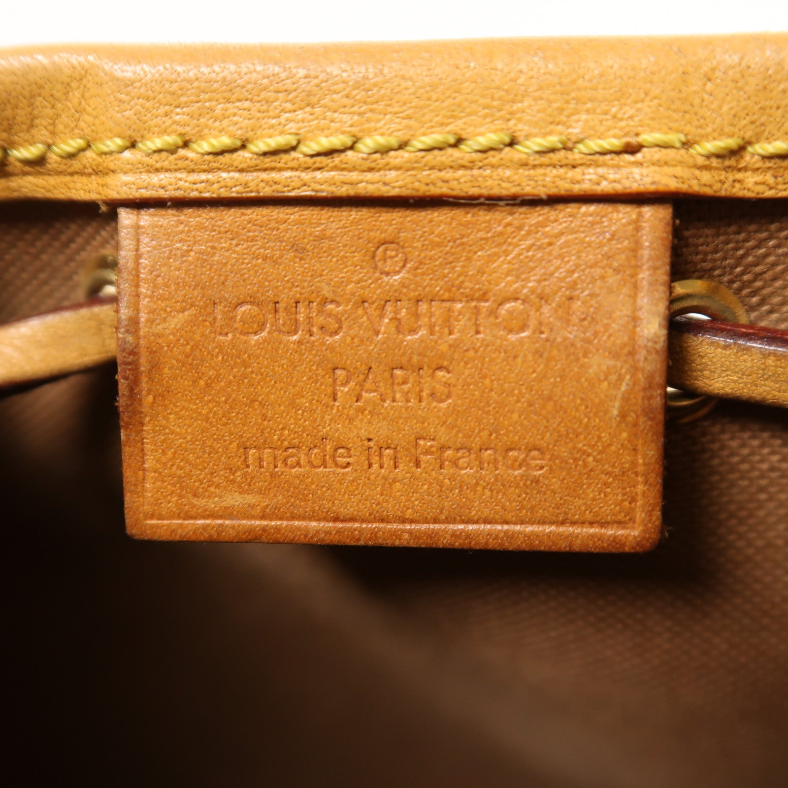 LOUIS VUITTON LV GHW Noe BB Shoulder Bag M40817 Monogram Brown