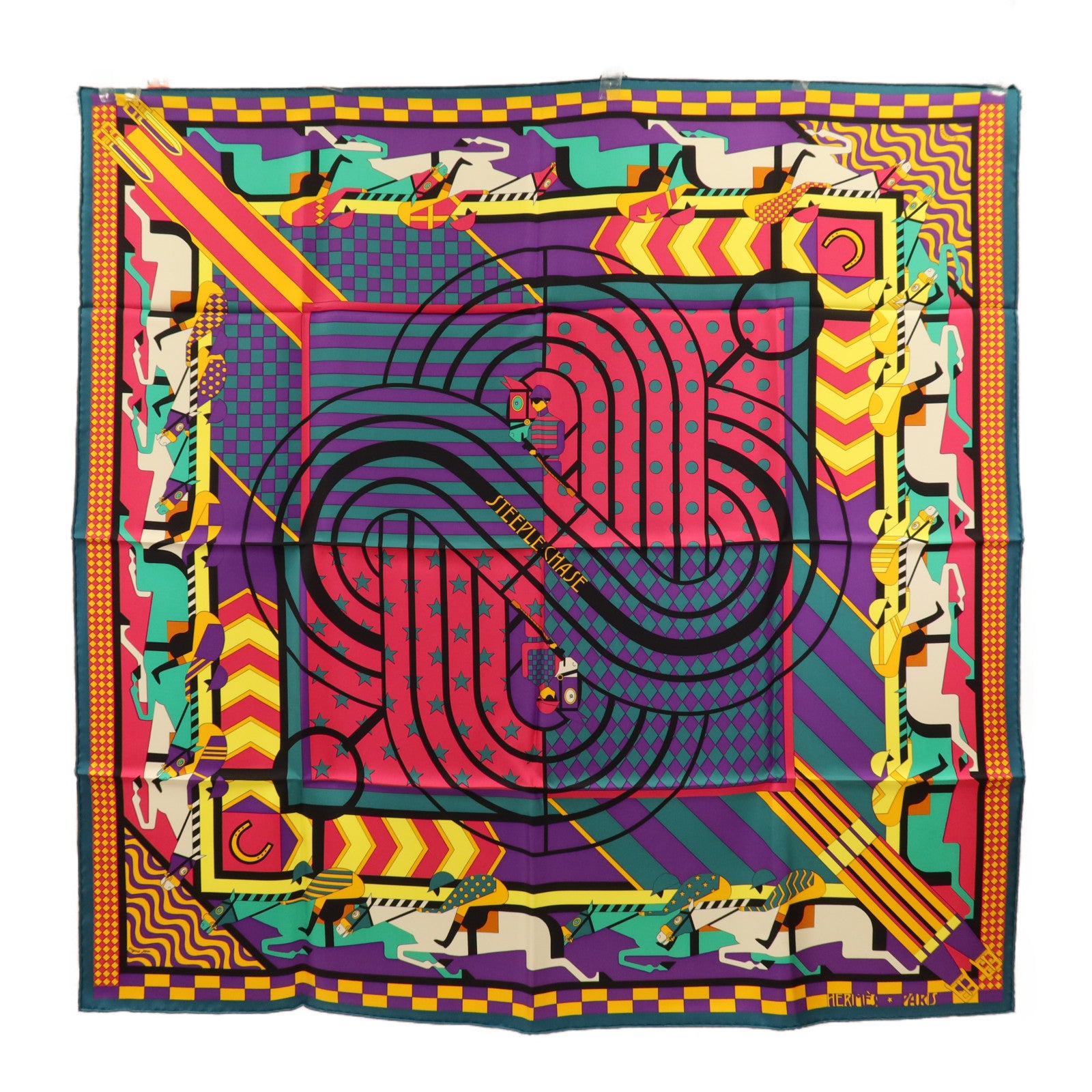 HERMES 絲質Scarf 90x90絲巾