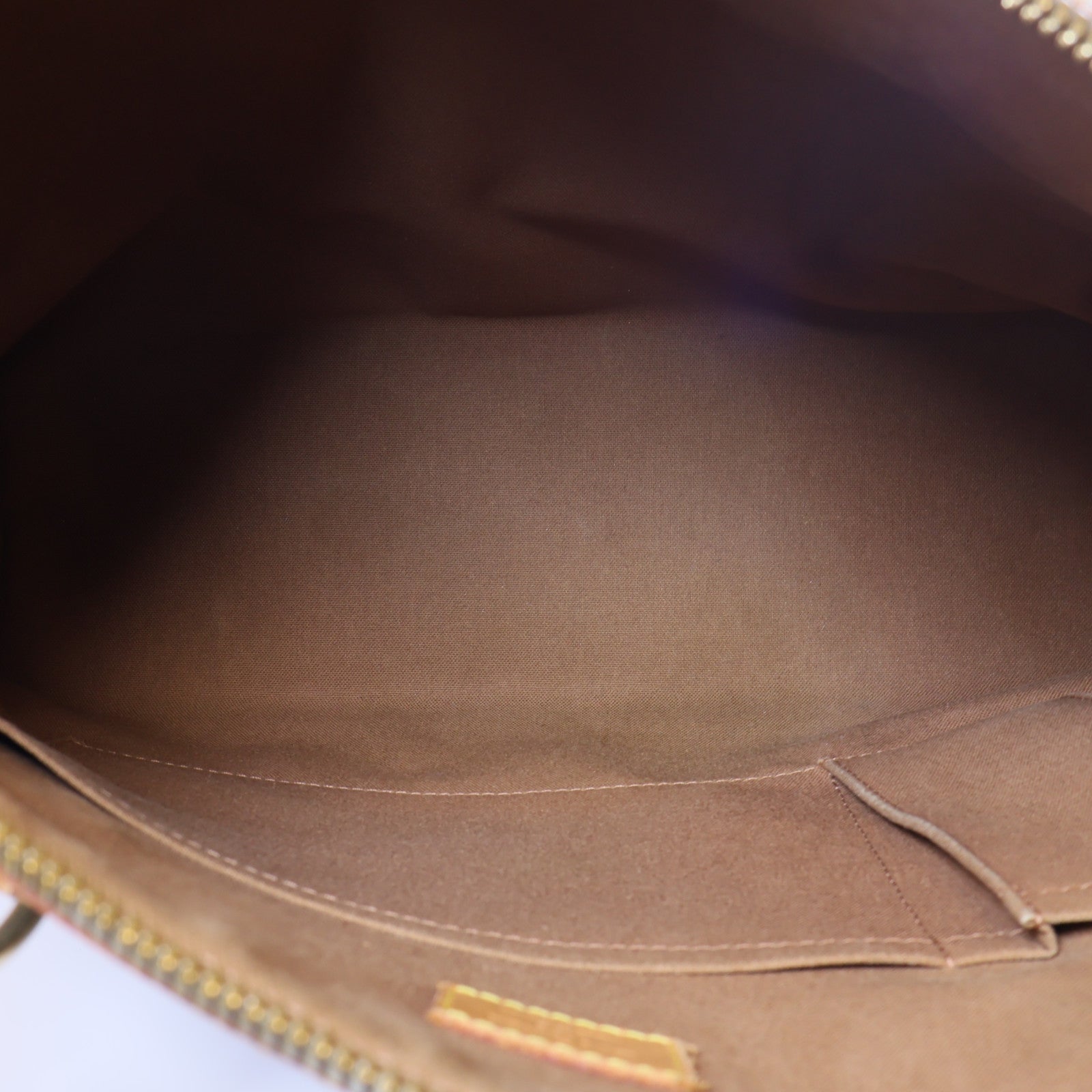 LOUIS VUITTON 【激減優惠】Monogram Lockit Horizontal金扣手挽袋棕色