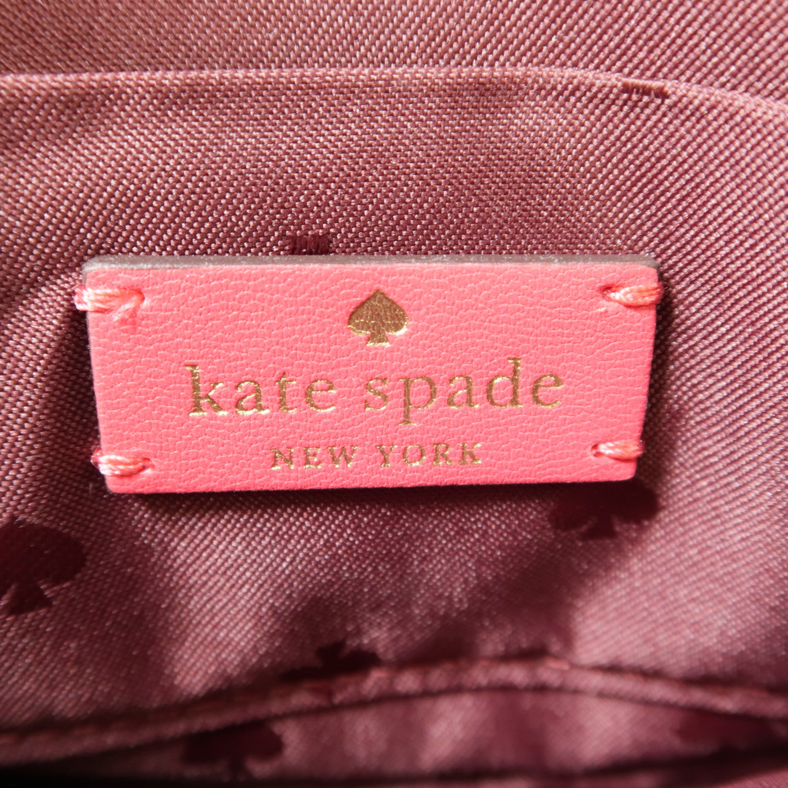 Kate Spade 牛皮皮革Shoulder Bag金扣肩背袋粉紅色