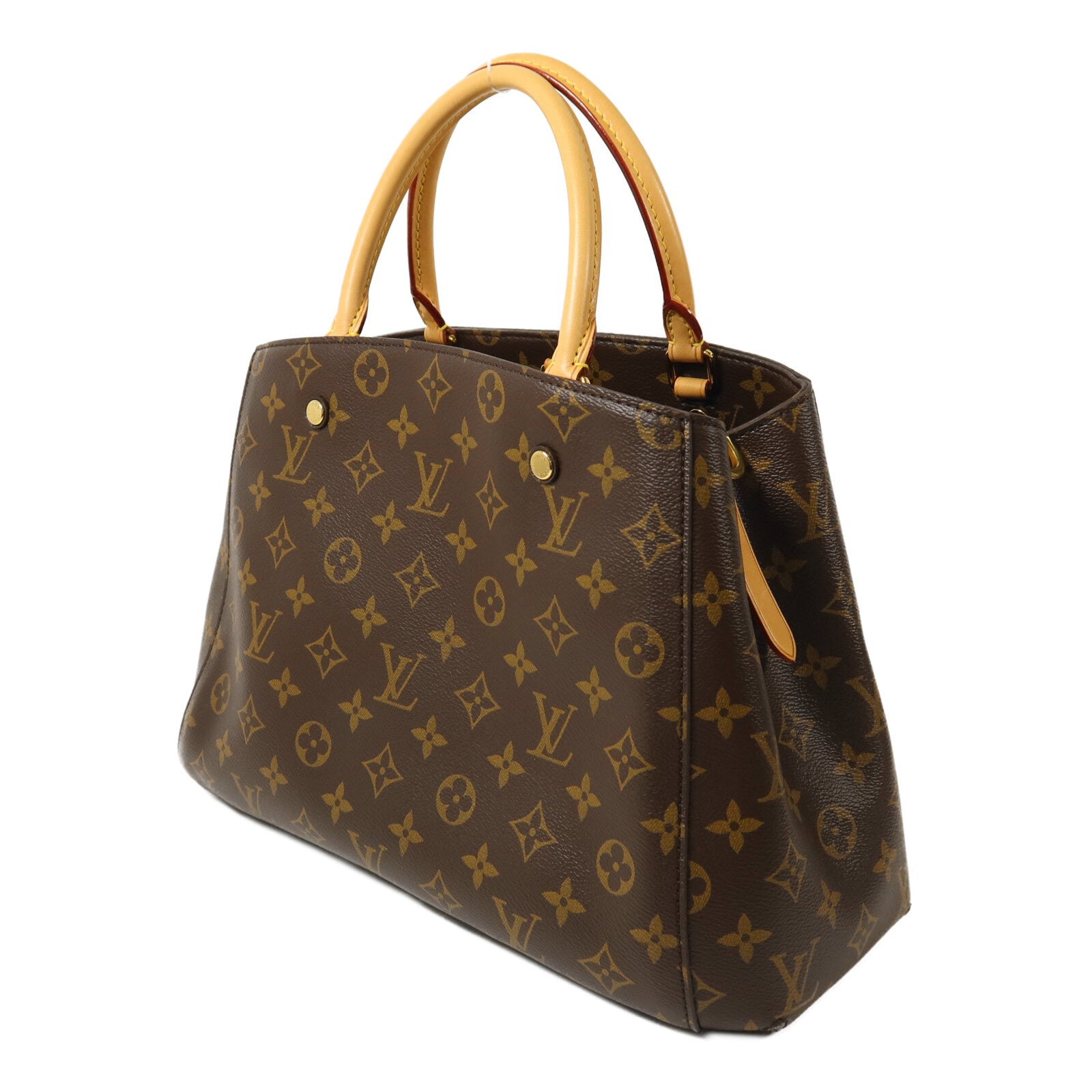 LOUIS VUITTON Monogram Montaigne MM手挽肩背兩用袋