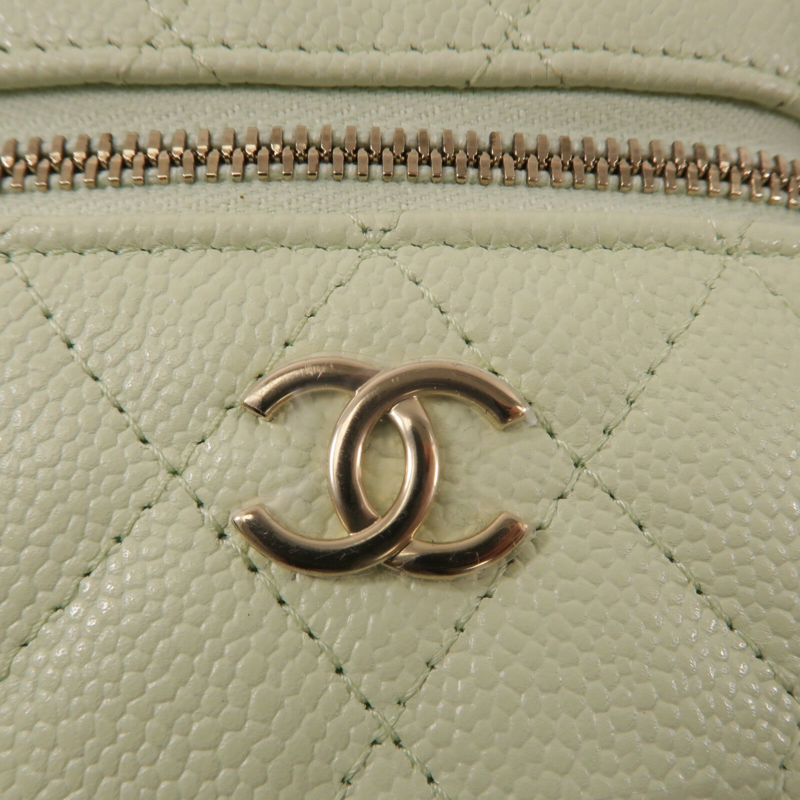 CHANEL 牛皮皮革Chain Shoulder鏈帶手挽肩背兩用袋