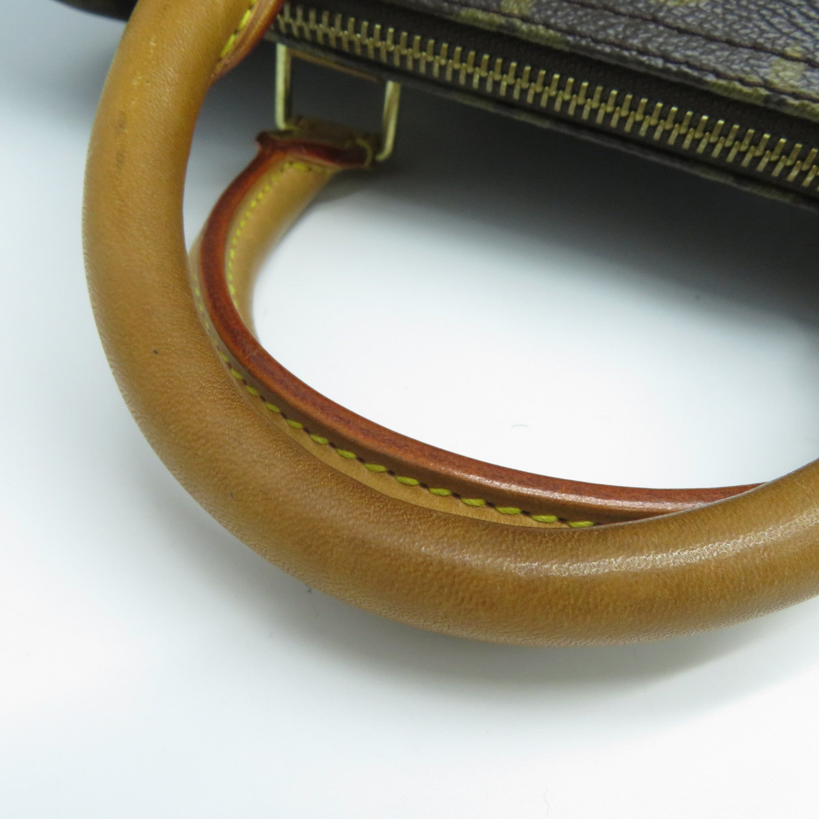 LOUIS VUITTON 【清倉大減價】Monogram Speedy 30金扣手挽袋啡色