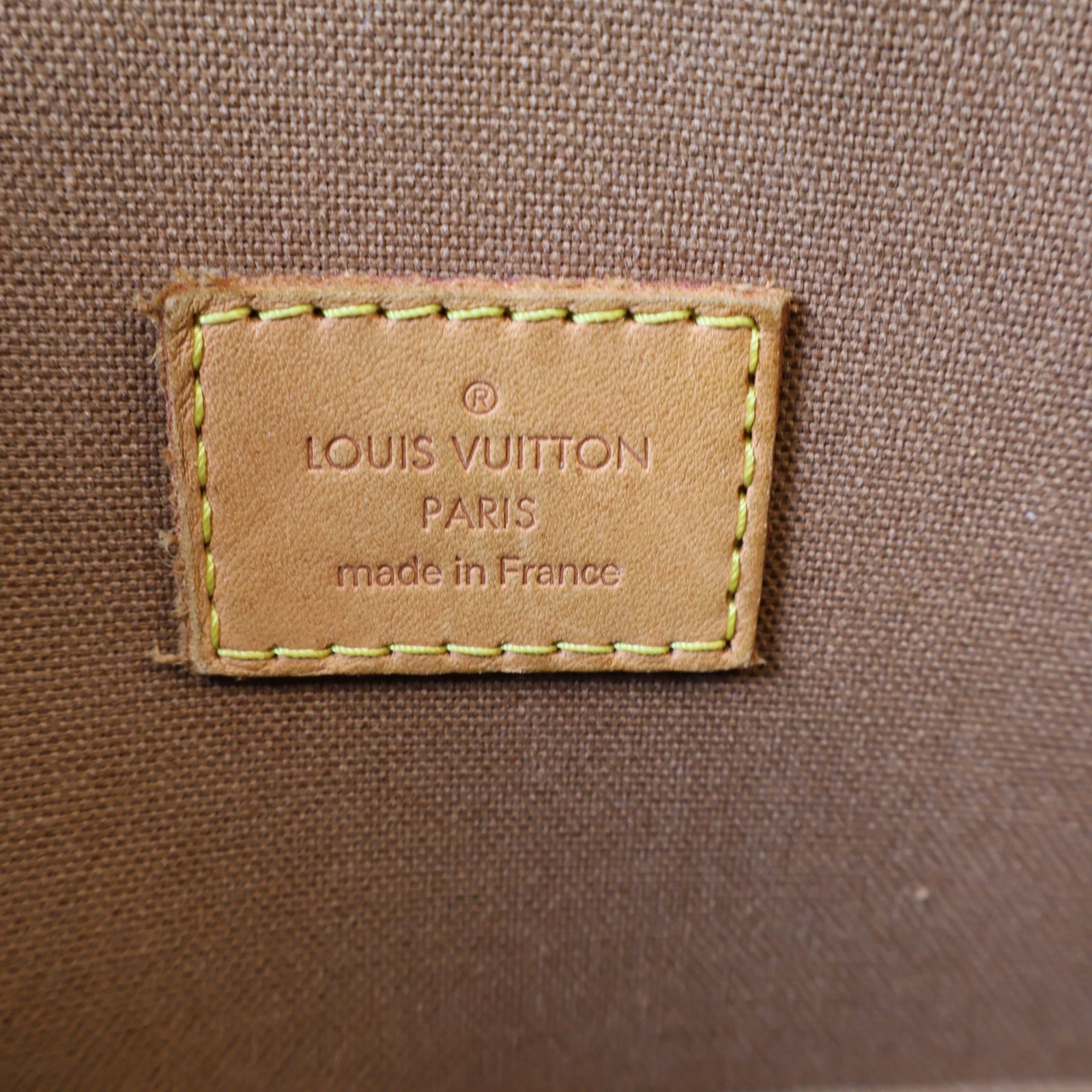 LOUIS VUITTON 【激減優惠】Monogram Lockit Horizontal金扣手挽袋棕色