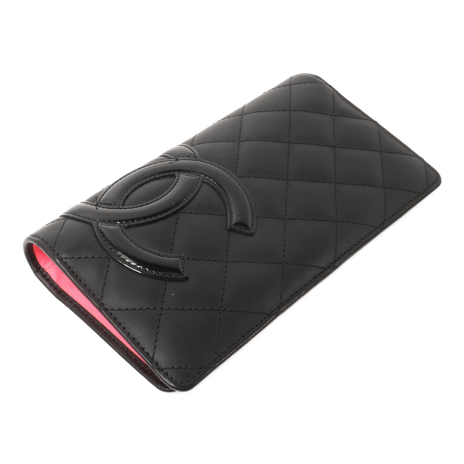 CHANEL 牛皮皮革Cambon Long Wallet長錢包