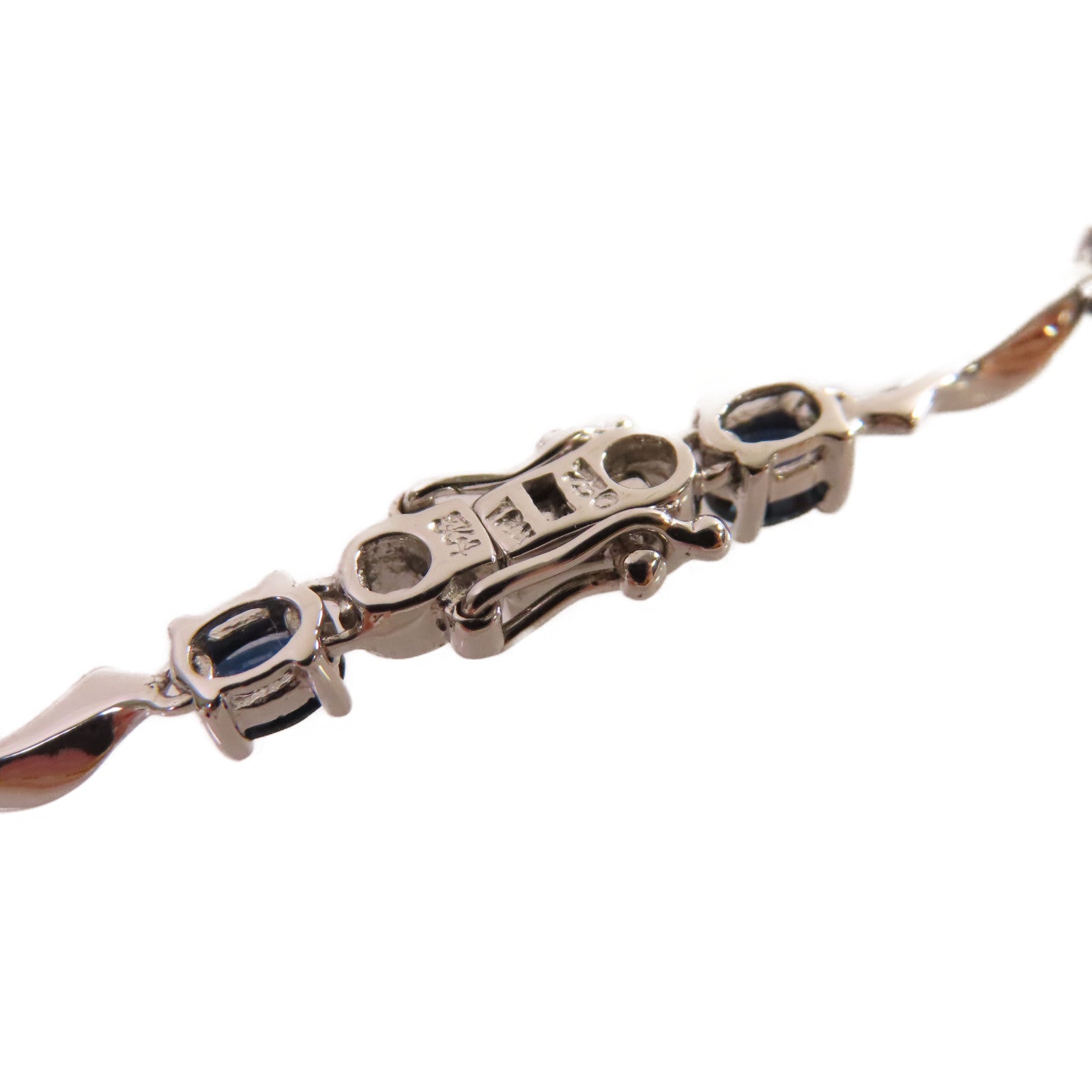 JEWELRY 【激減優惠】18K白金/藍寶石Sapphire Bracelet手鏈