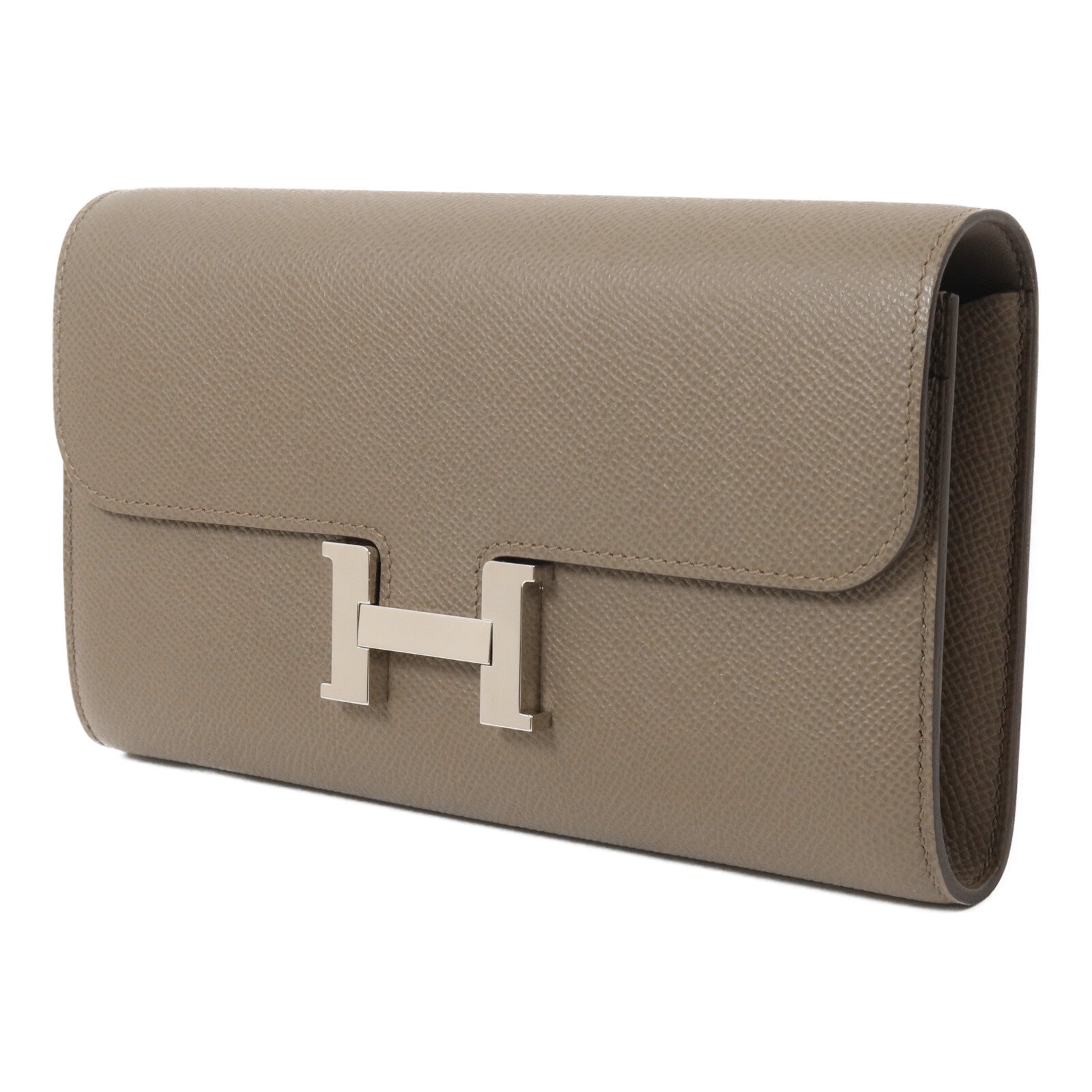 HERMES Epsom皮革Constance To Go肩背袋Etain