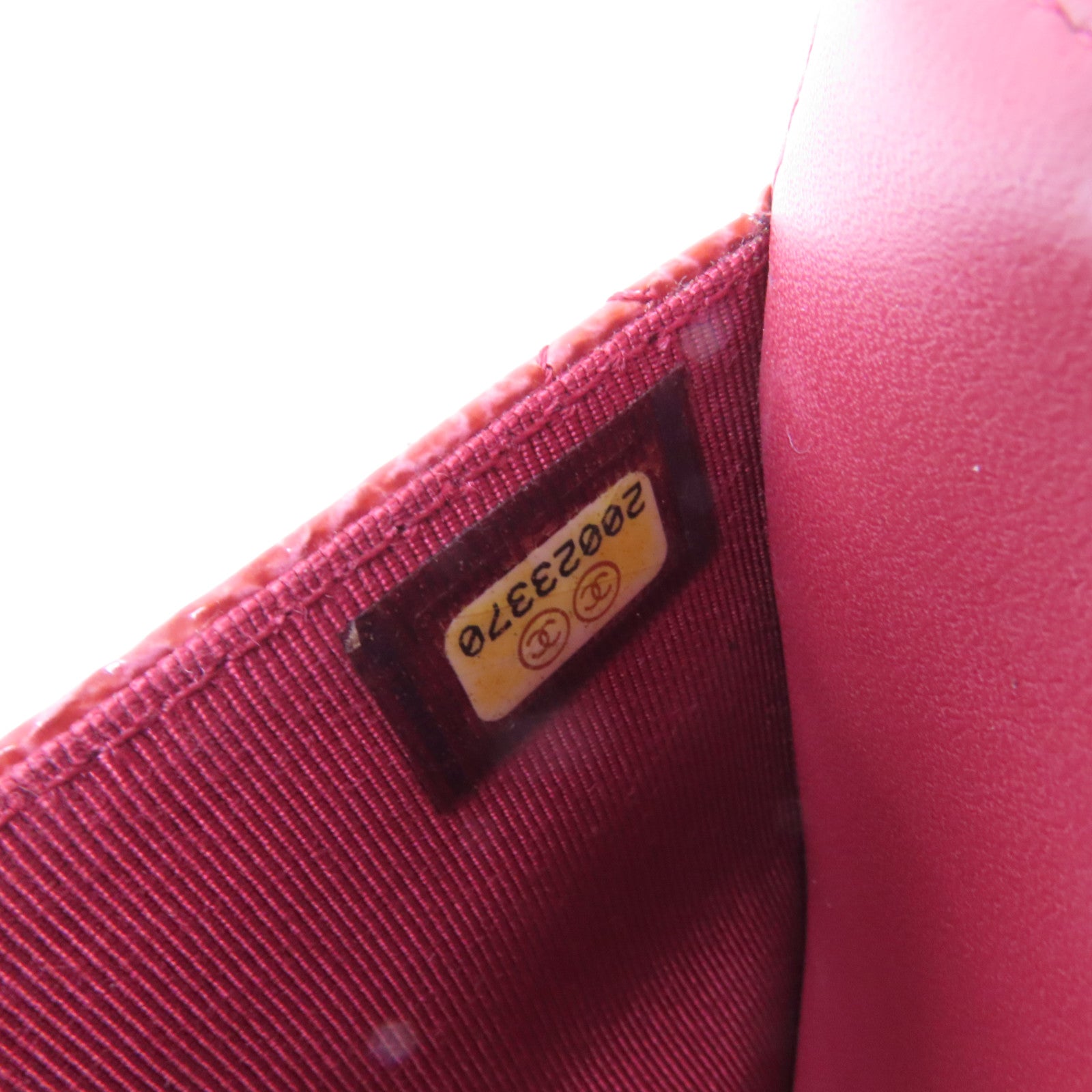 CHANEL 牛皮皮革WOC Wallet On Chain鏈帶肩背袋