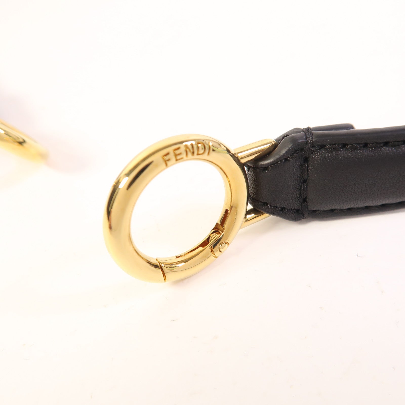 FENDI 牛皮皮革Peekaboo I See U Medium金扣手挽肩背兩用袋