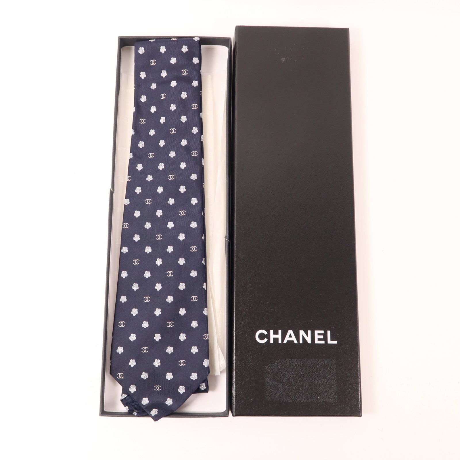 CHANEL 絲質Tie領帶