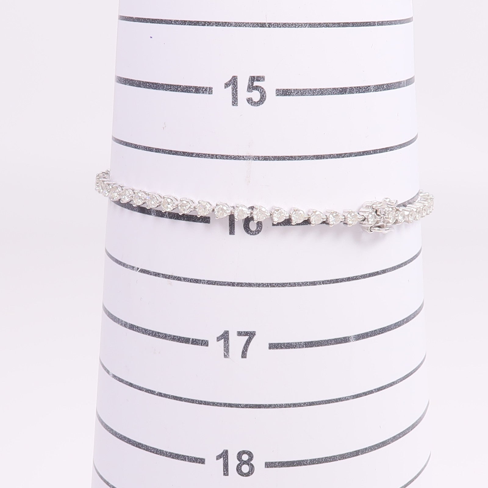 JEWELRY 【激減優惠】18K白金Diamond Bracelet鑽石手鏈