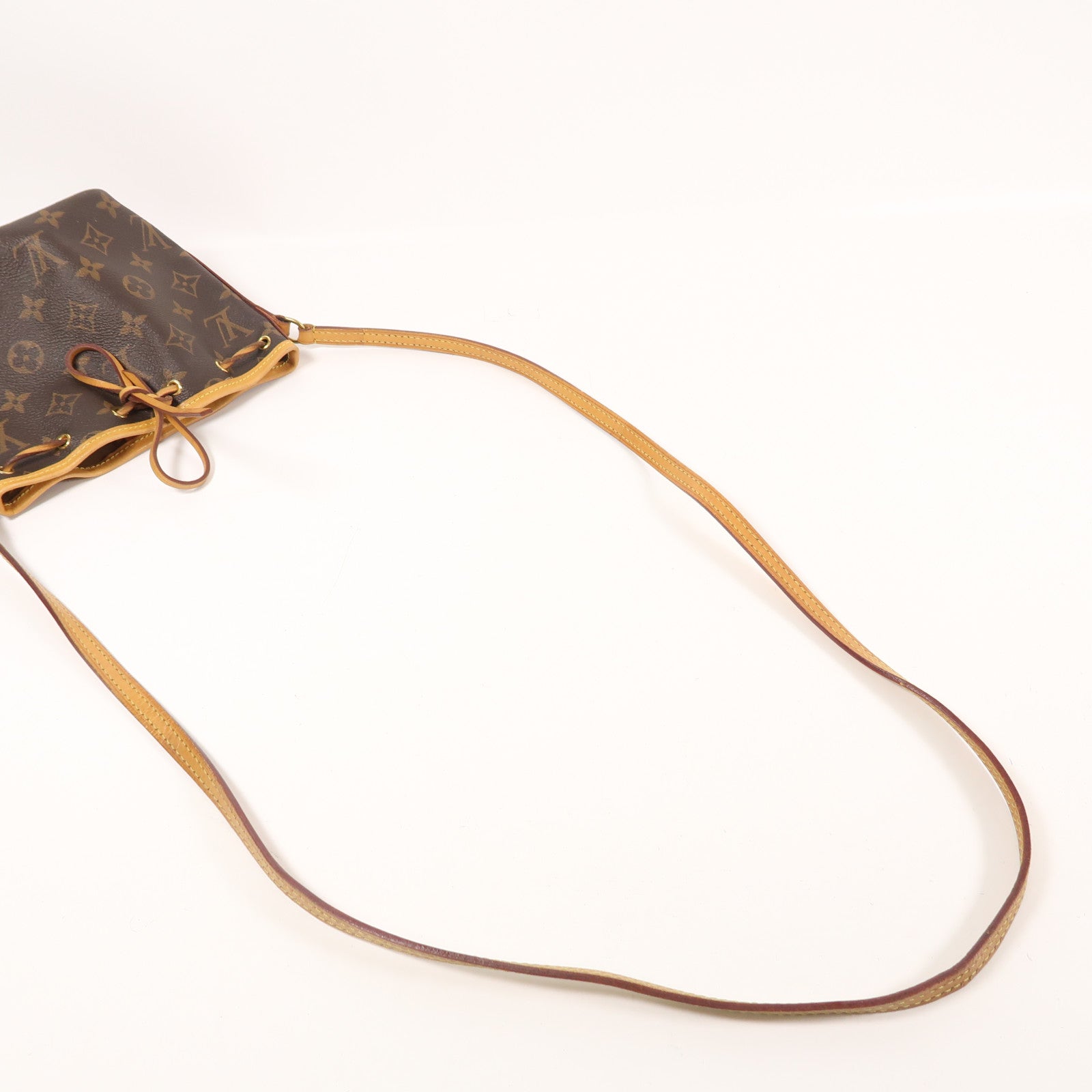 LOUIS VUITTON LV GHW Noe BB Shoulder Bag M40817 Monogram Brown