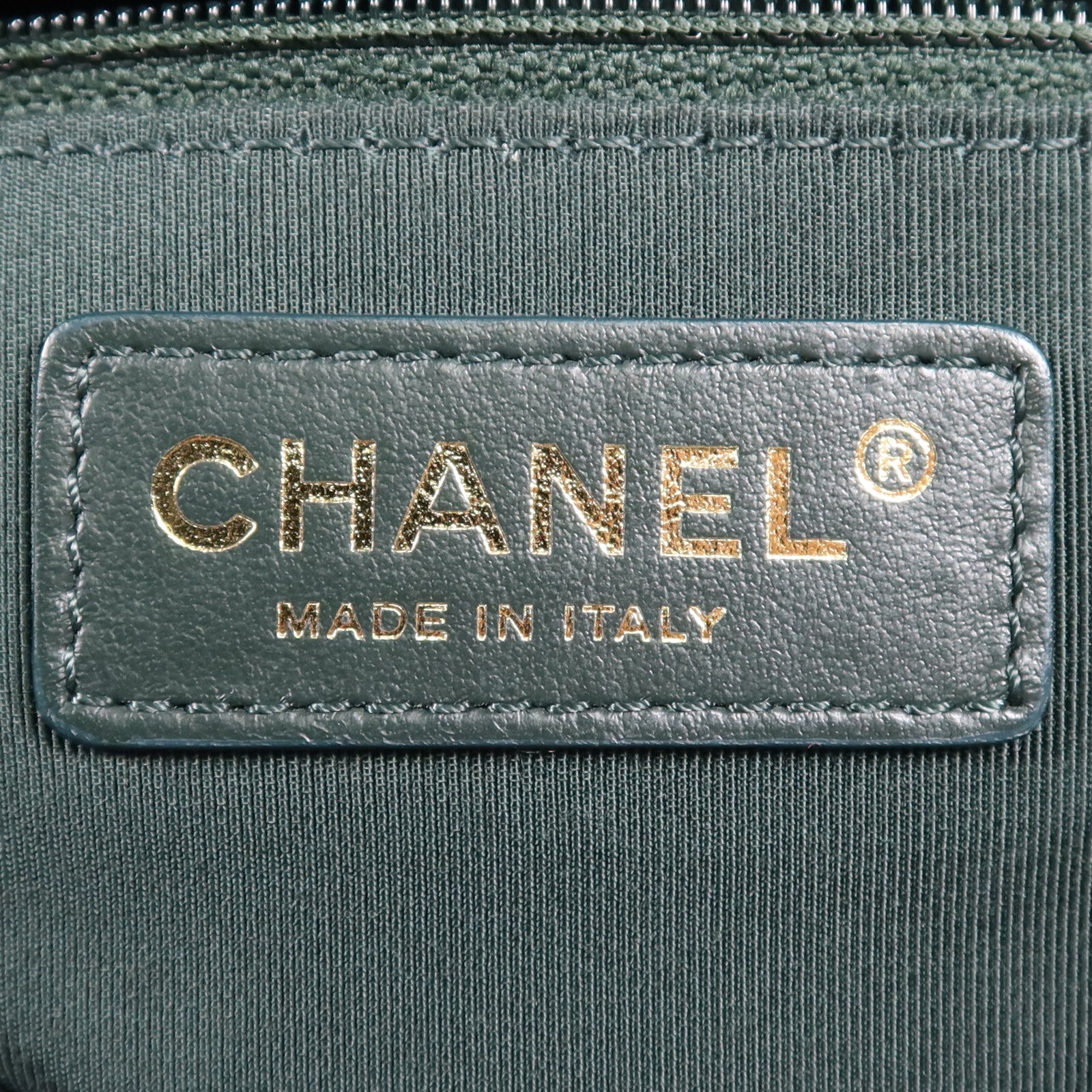 CHANEL 羊皮皮革2 Way Shoulder Bag金扣鏈帶肩背袋