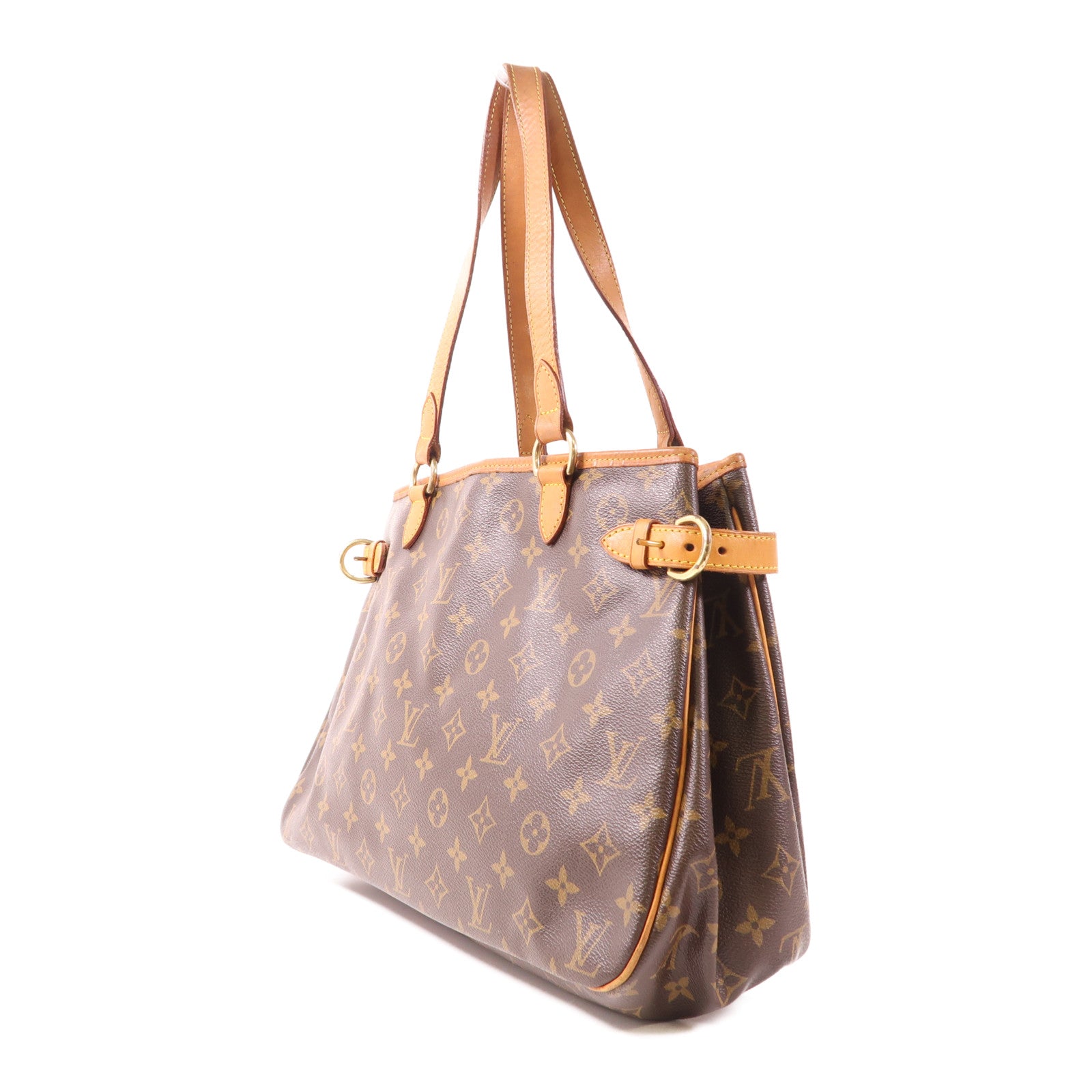 LOUIS VUITTON Monogram Batignolles金扣肩背袋