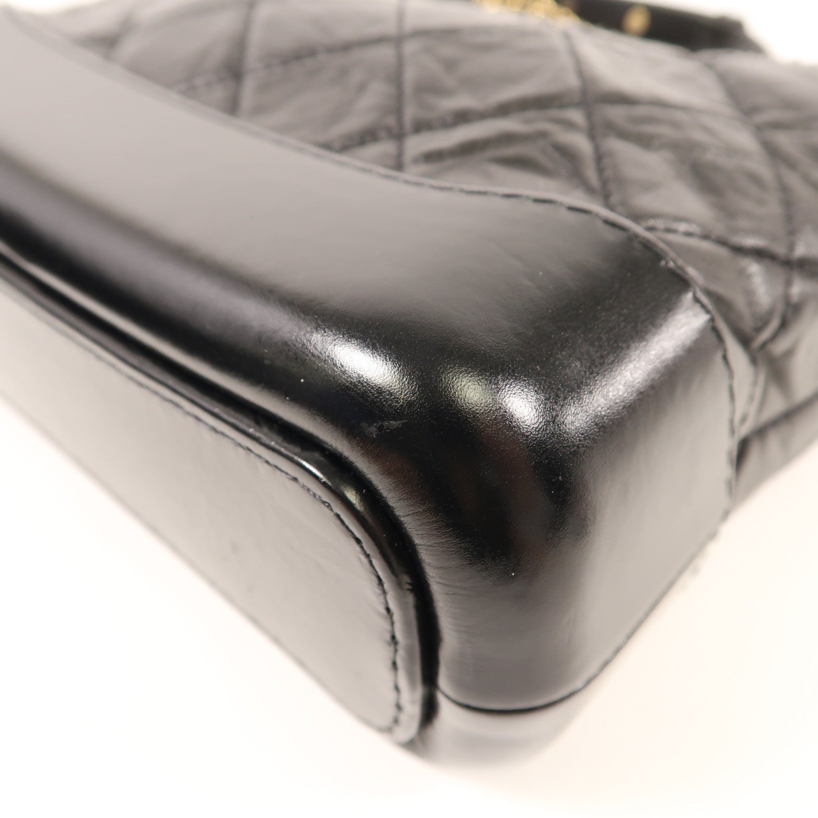 CHANEL 【激減優惠】牛皮皮革Gabrielle Small鏈帶肩背袋