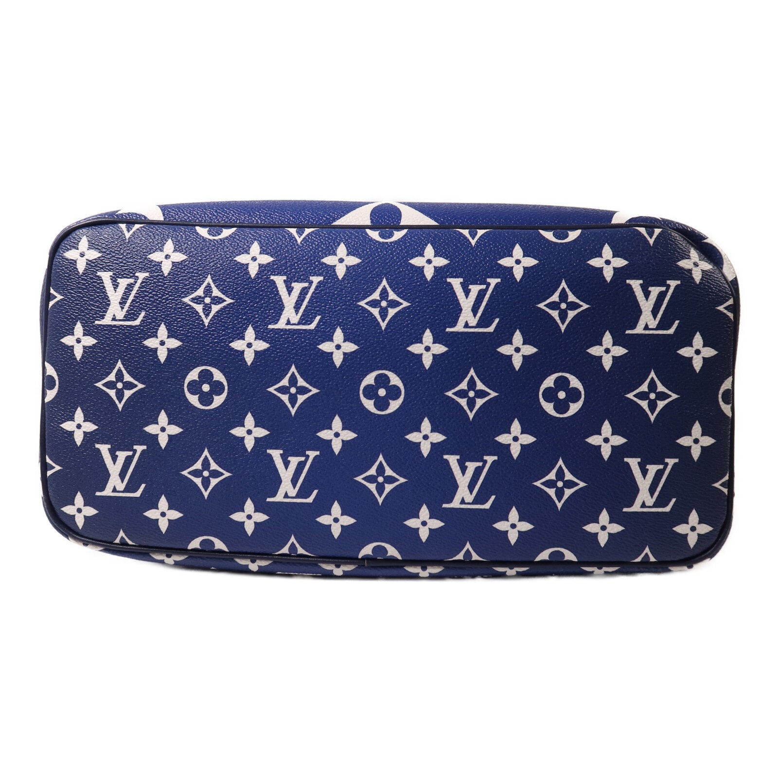 LOUIS VUITTON Monogram Escale Neverfull MM銀扣手挽袋