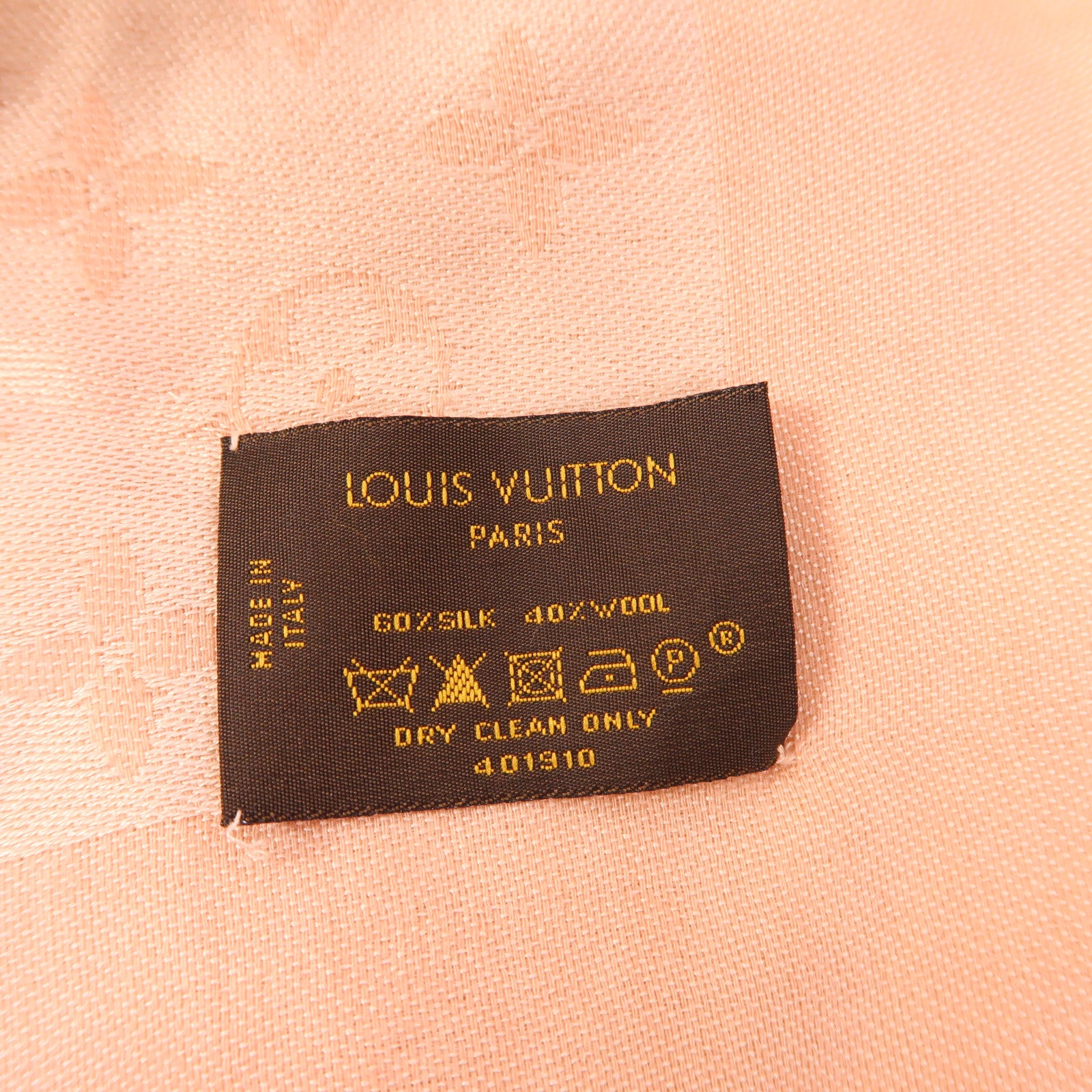 LOUIS VUITTON 羊毛/絲質Scarf圍巾