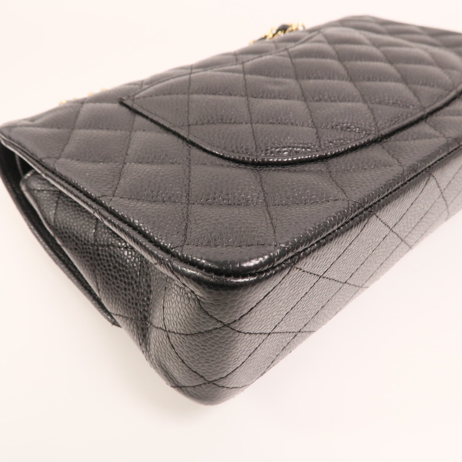 CHANEL 牛皮皮革Classic 25金扣鏈帶肩背袋