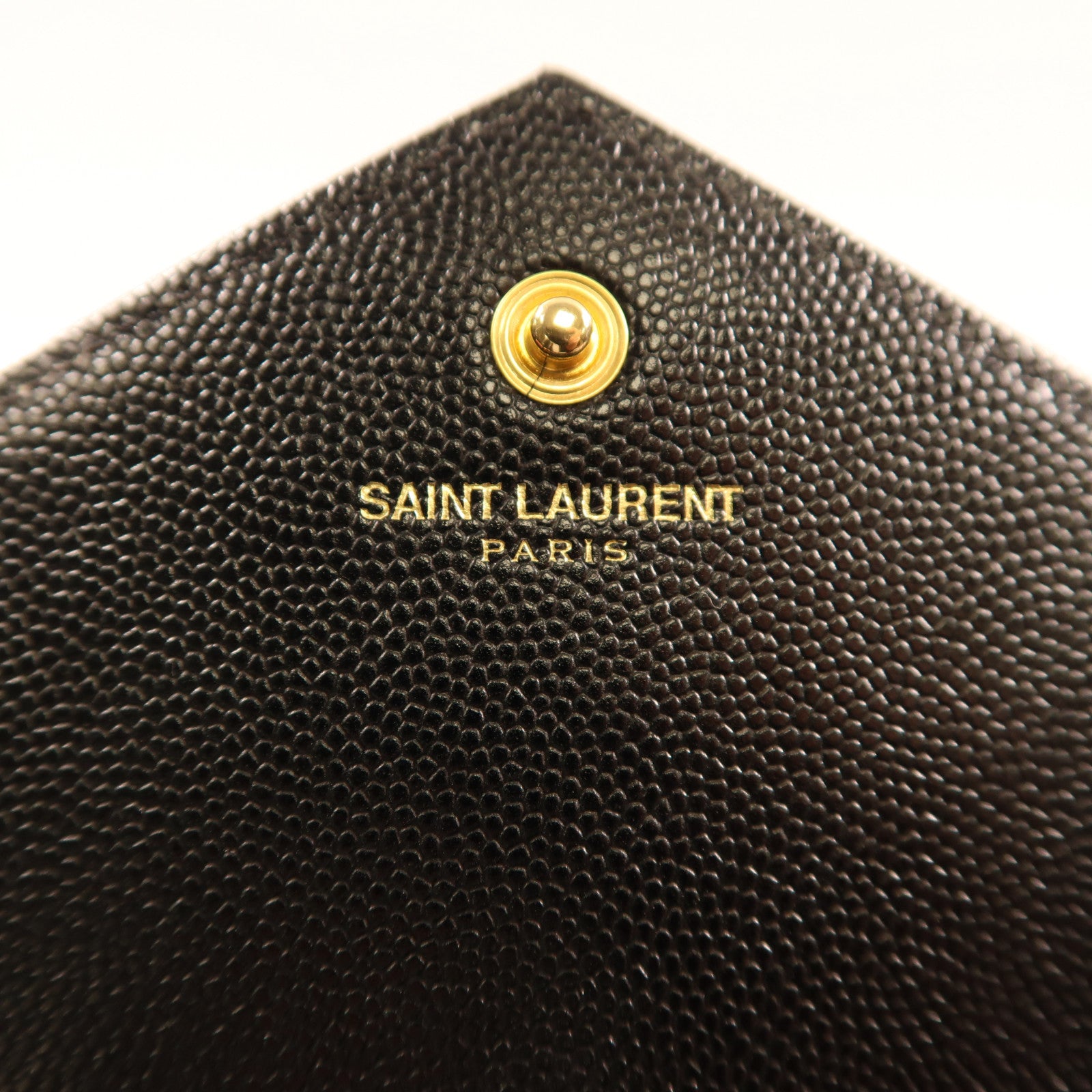 SAINT LAURENT 牛皮皮革Chain Shoulder金扣鏈帶肩背袋