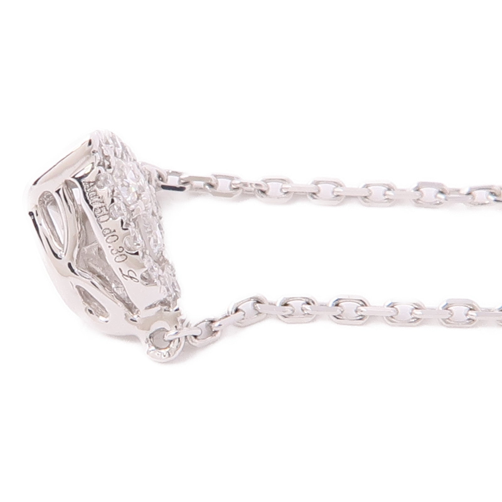 JEWELRY Diamond Necklace 18K White Gold