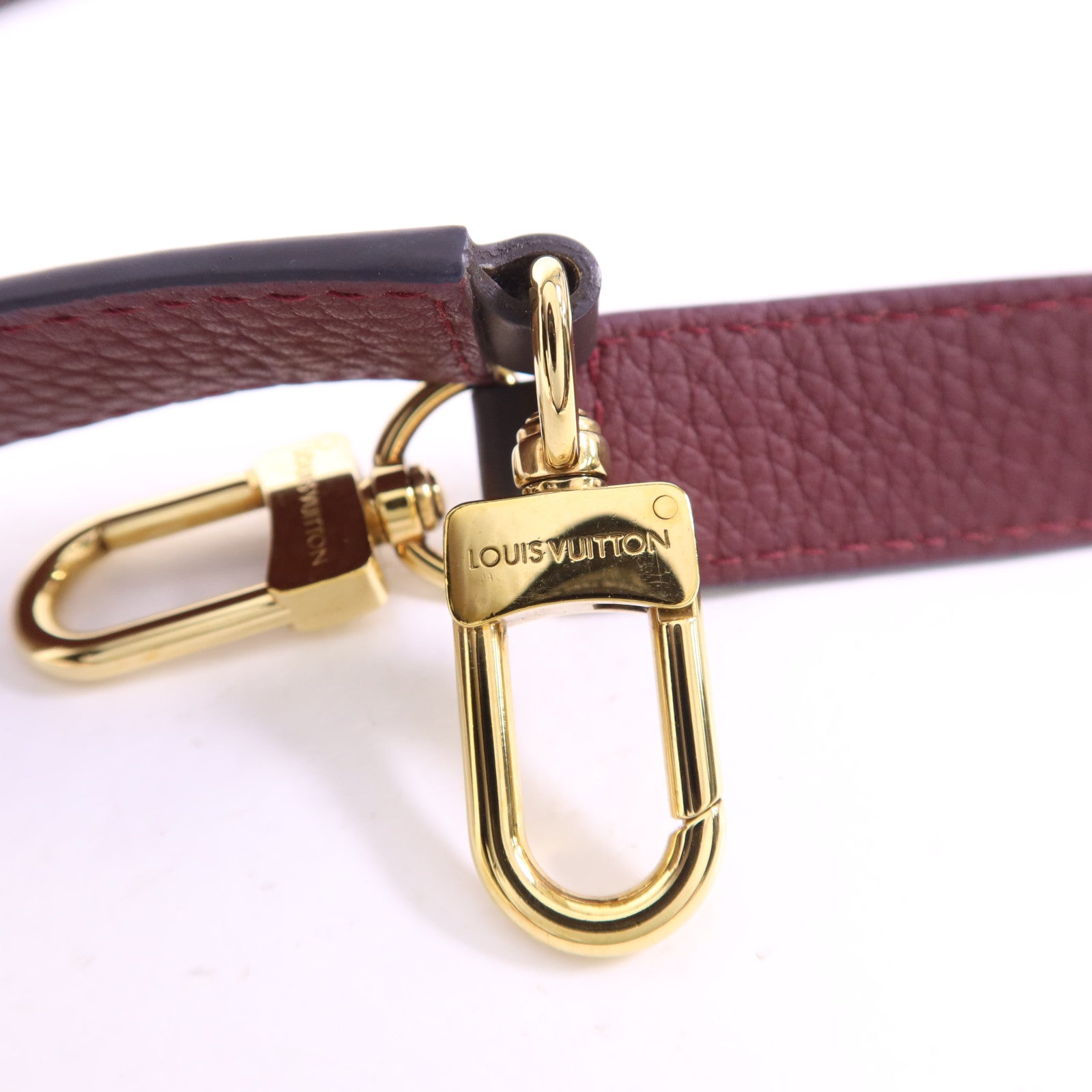 LOUIS VUITTON Damier Bond Street Magnolia金扣手挽肩背兩用袋