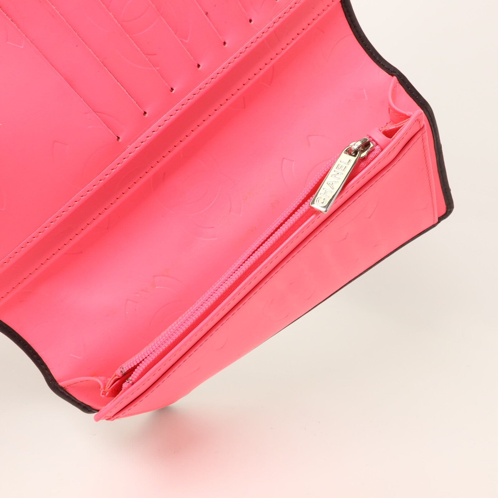 CHANEL 牛皮皮革Cambon Long Wallet長錢包