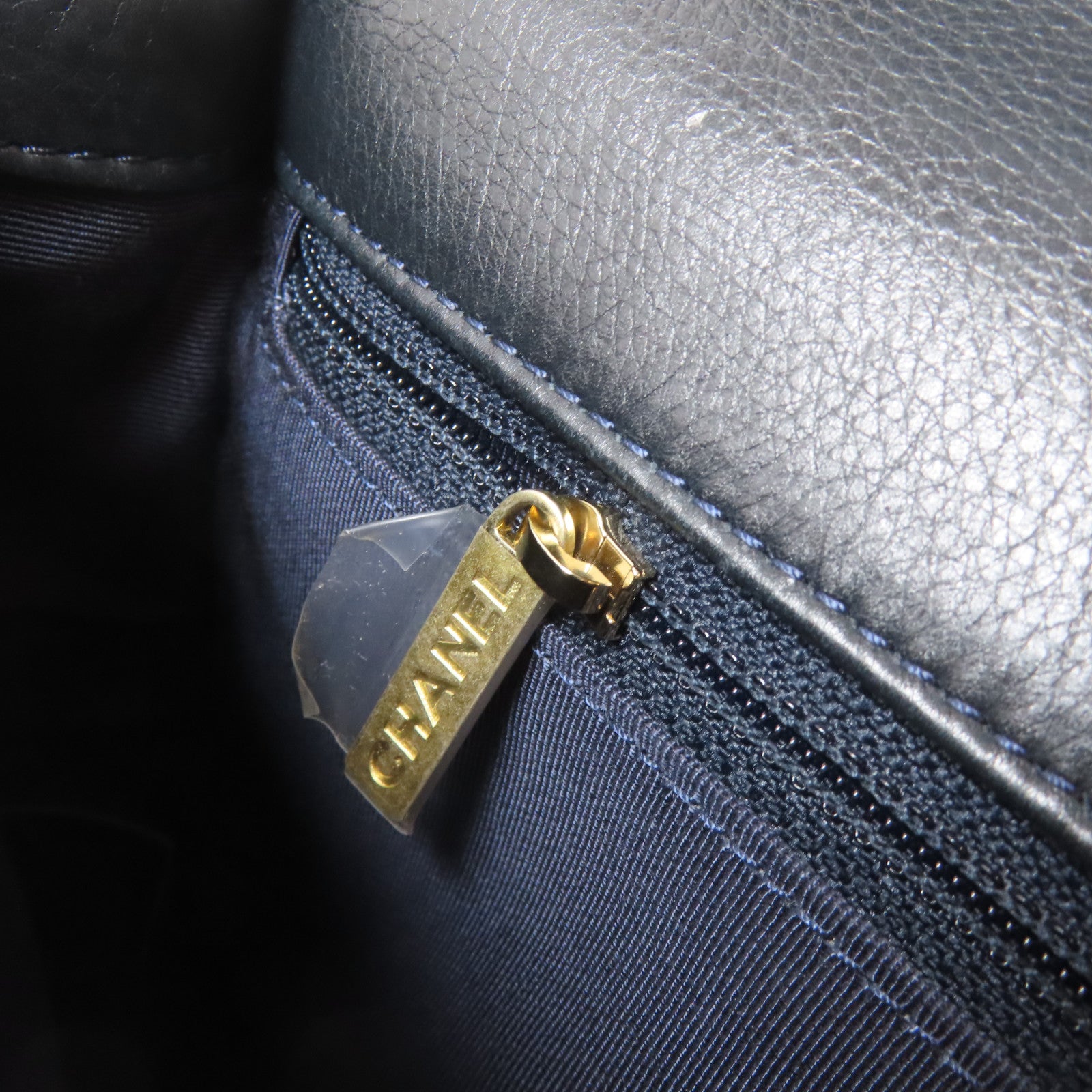 CHANEL 【激減優惠】皮革Chain Shoulder Bag金扣鏈帶肩背袋黑色