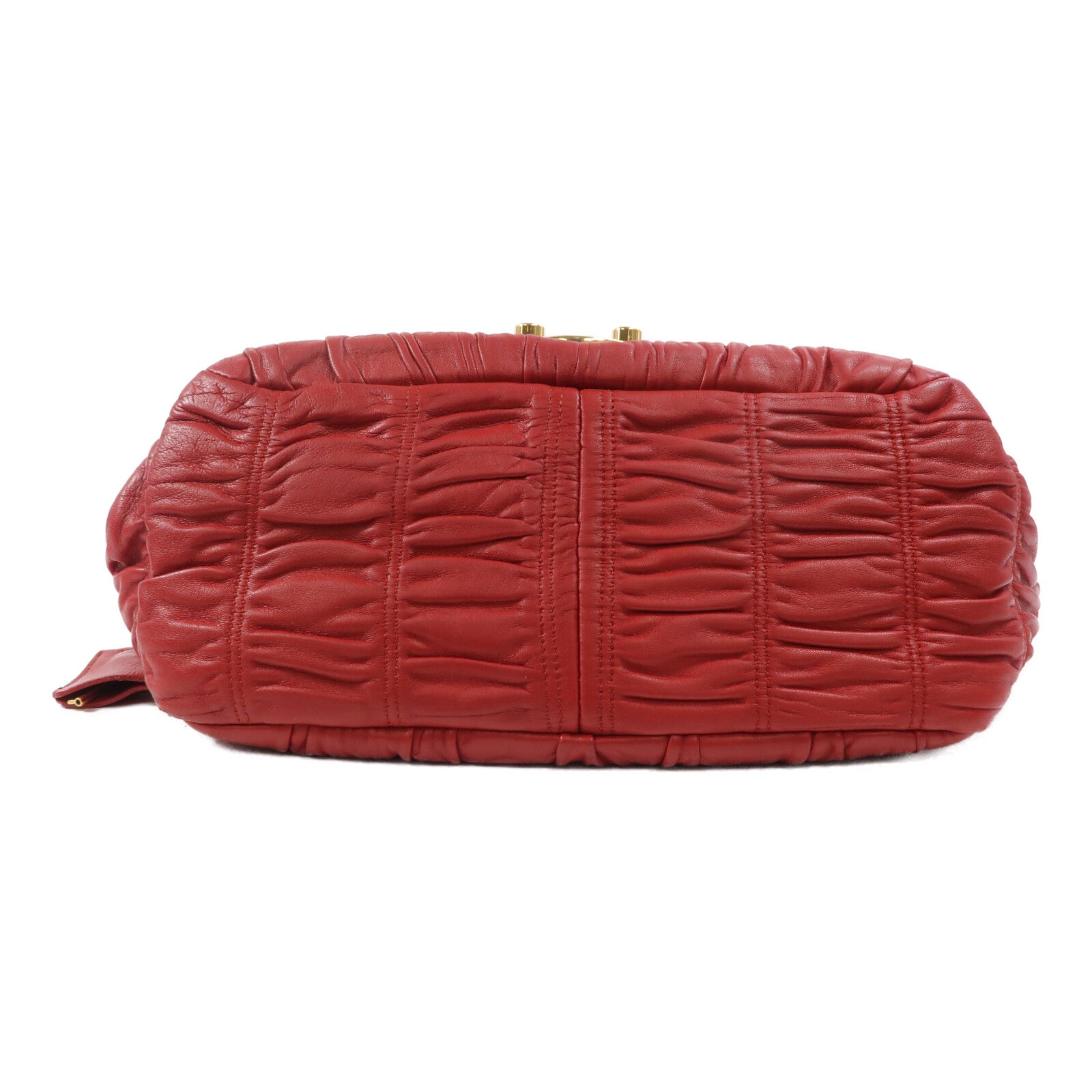 PRADA 羊皮皮革Dressy Gaufre手挽肩背兩用袋
