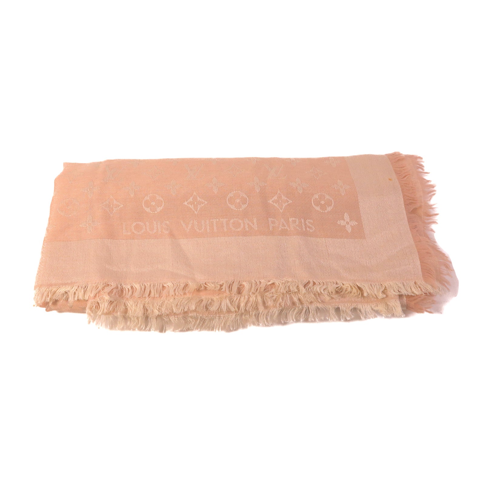 LOUIS VUITTON 羊毛/絲質Scarf圍巾