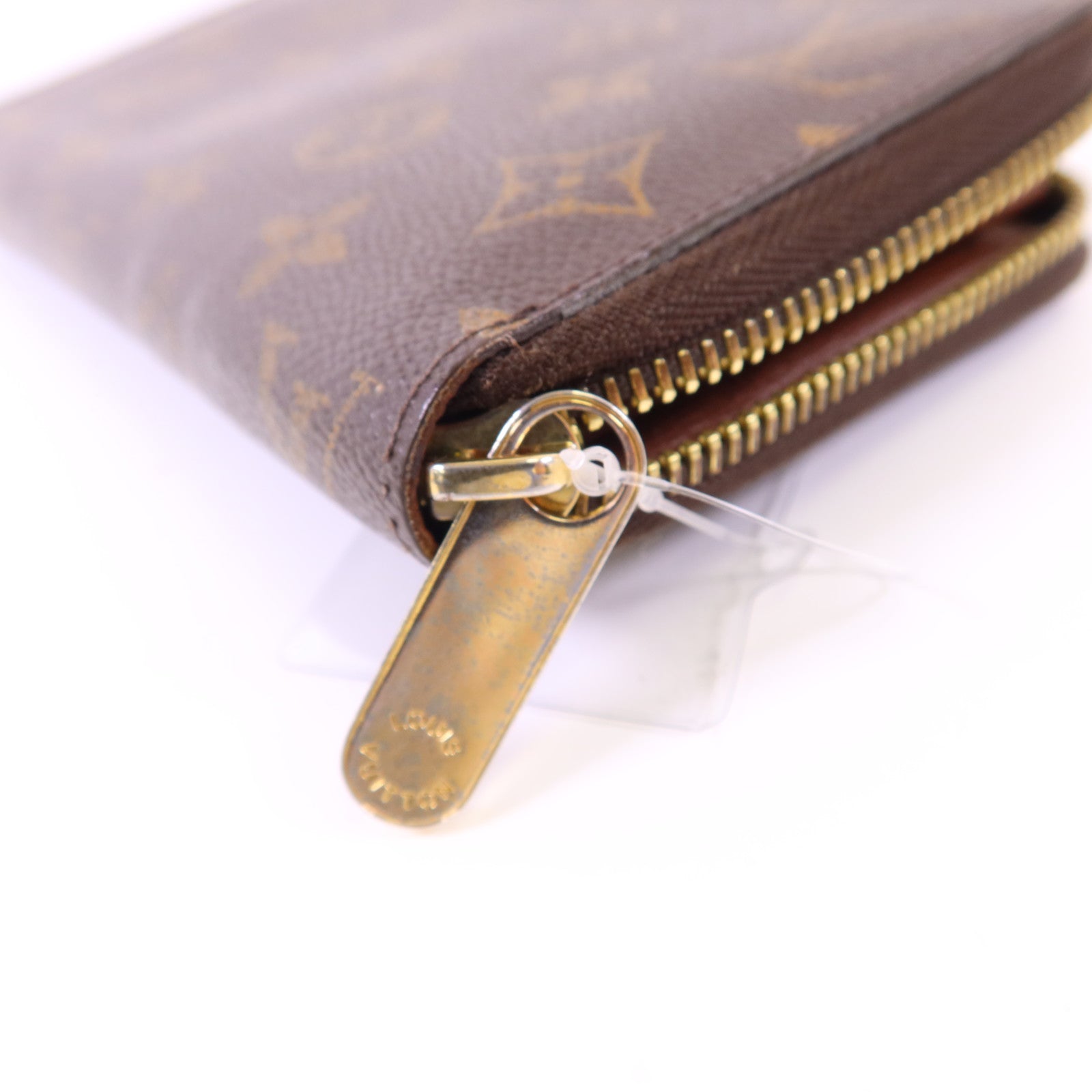LOUIS VUITTON Monogram Zipper Long Wallet金扣長錢包