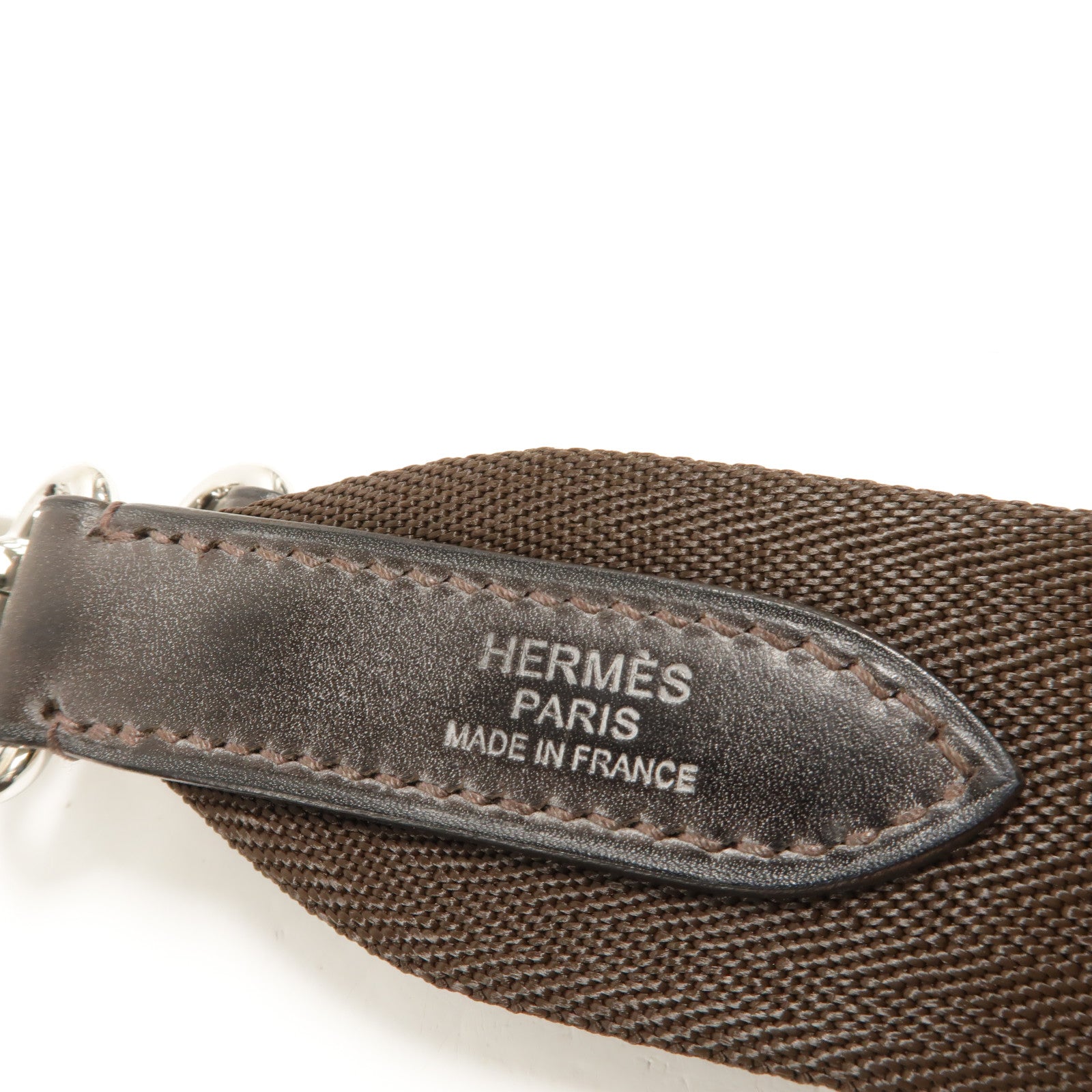 HERMES 帆布Grooming Bag手挽肩背兩用袋Blue Navy/Feu