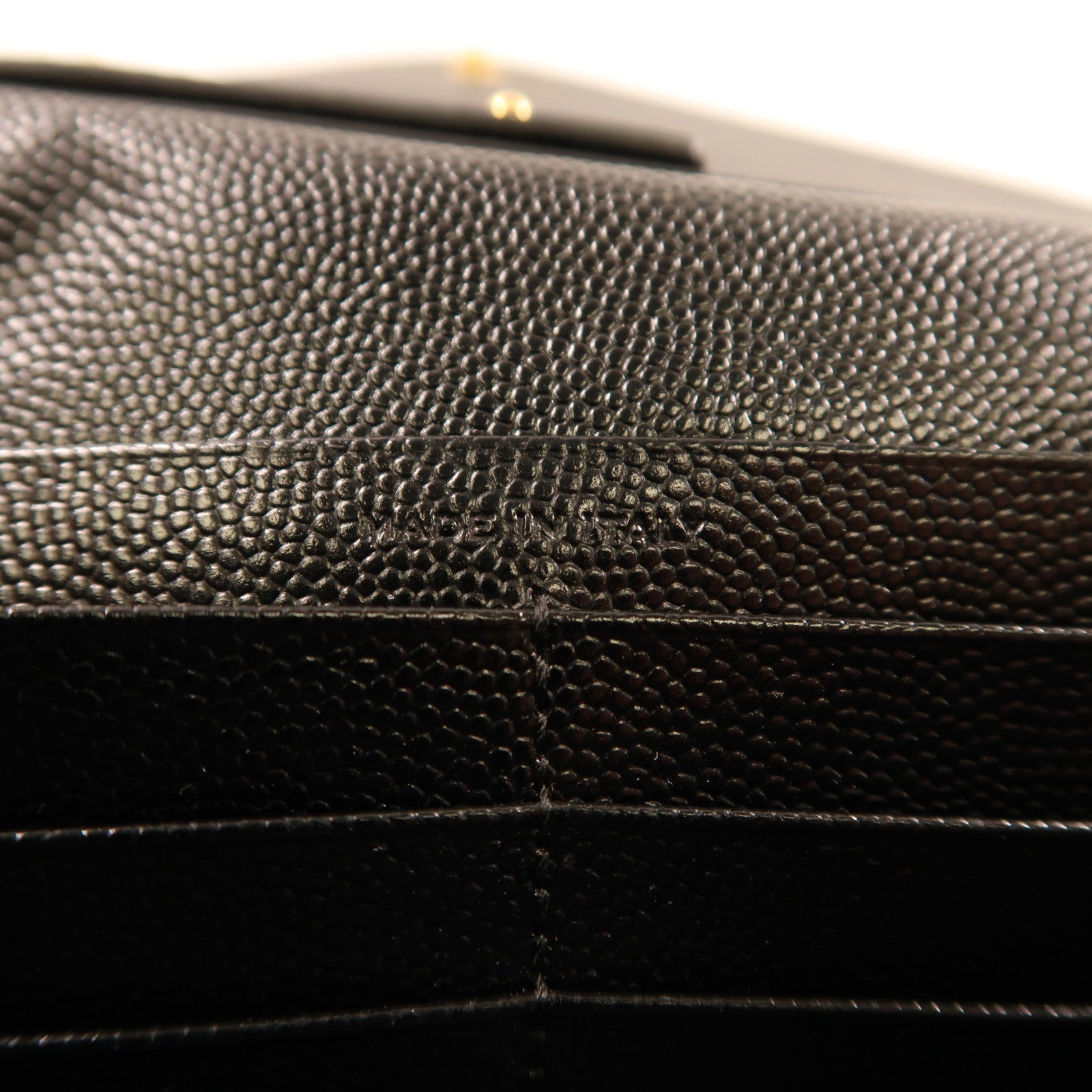 SAINT LAURENT 牛皮皮革Chain Shoulder金扣鏈帶肩背袋